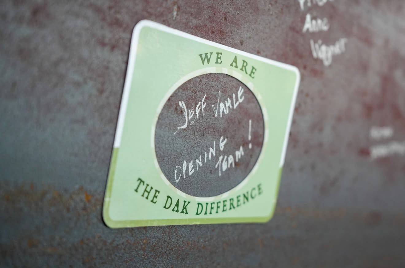 Disney's Animal Kingdom Cast Signing Steel Beam for Encanto Show Building