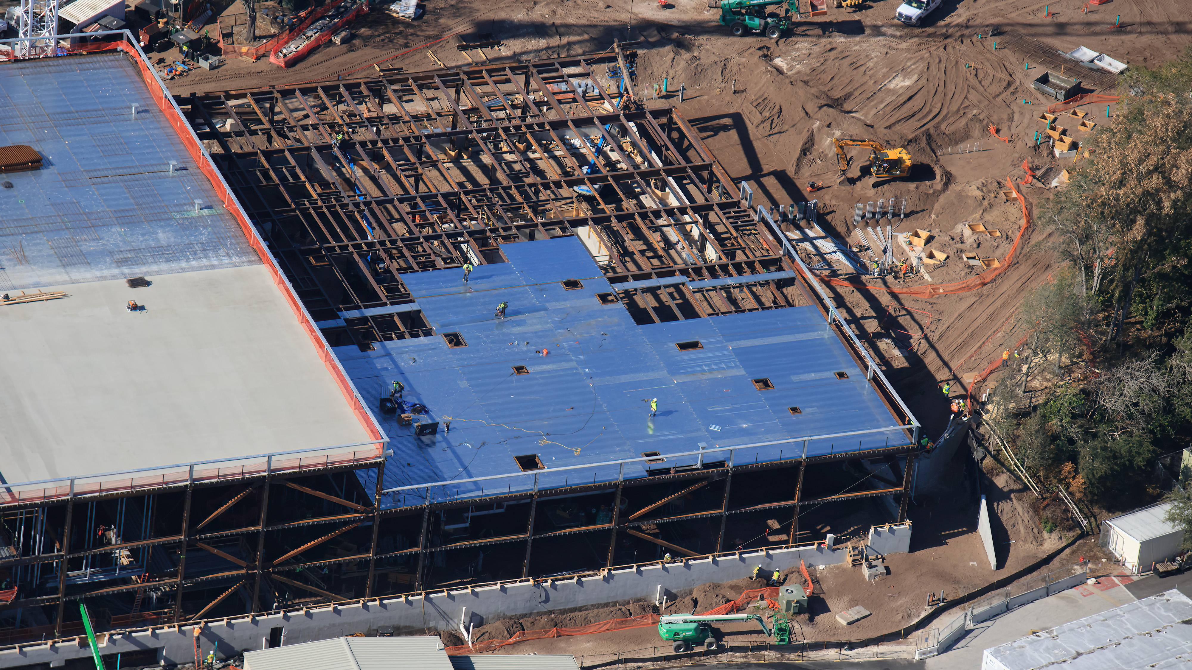 Encanto Attraction Construction - Aerial Views, February 15, 2025