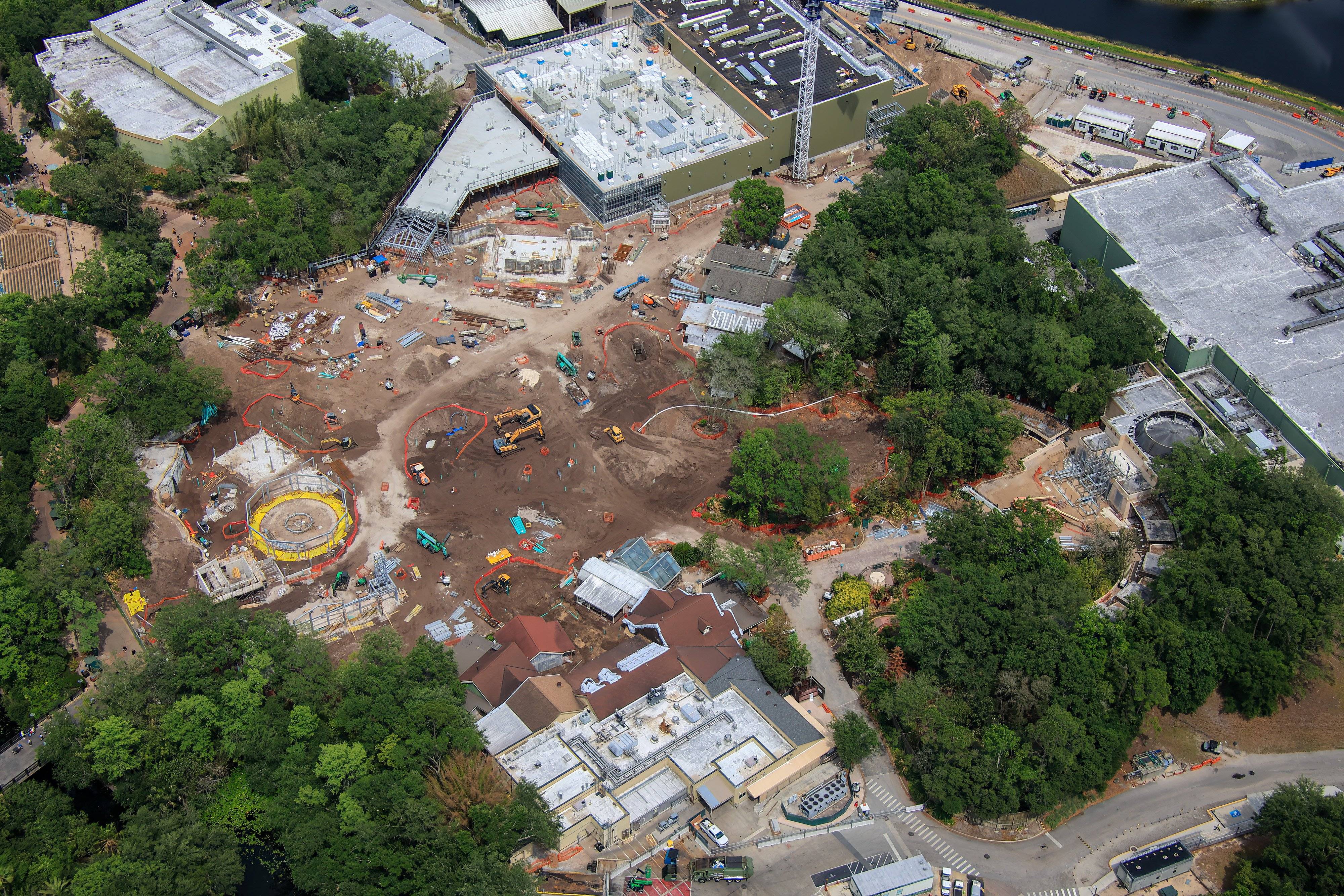 Tropical Americas Full Site Aerials — Animal Kingdom Construction Update May 10 2026
