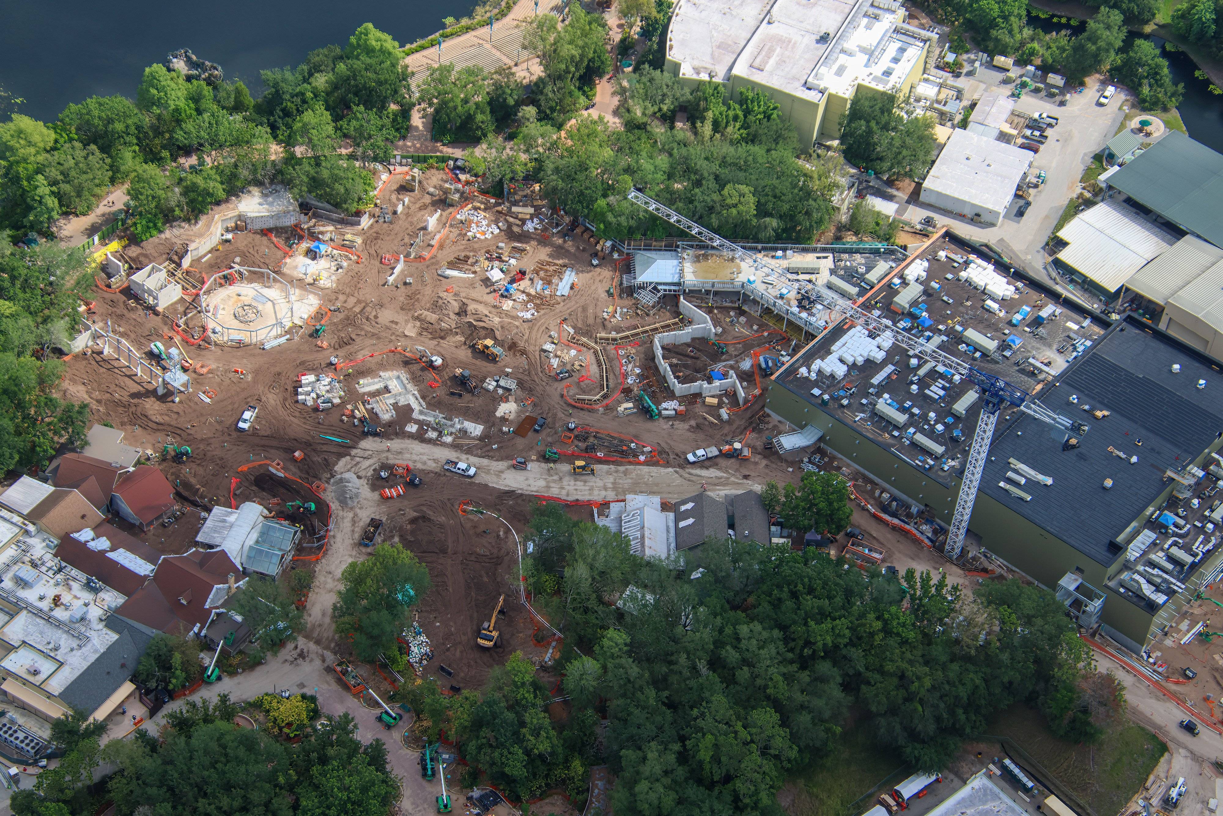 Tropical Americas Construction Site Aerials — Animal Kingdom June21 2026