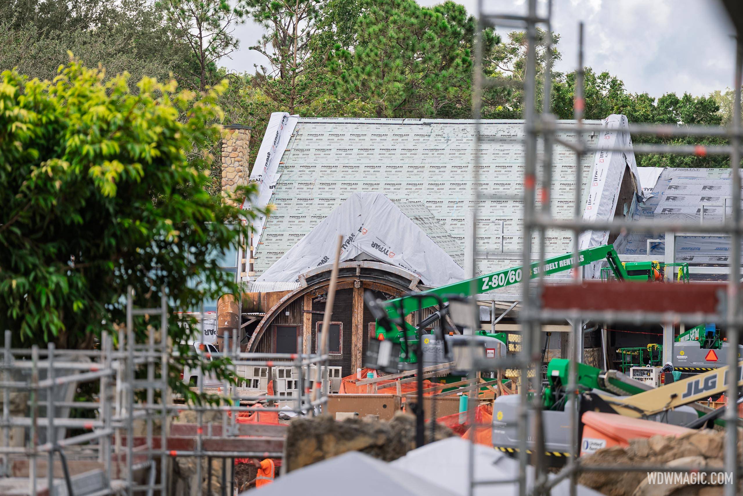 Work underway on the quick service restaurant