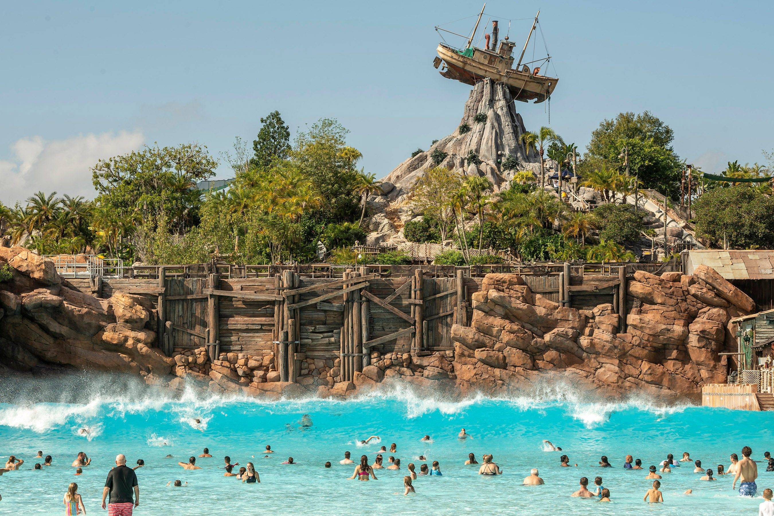 Disney s Typhoon Lagoon water park closed today as a cold front