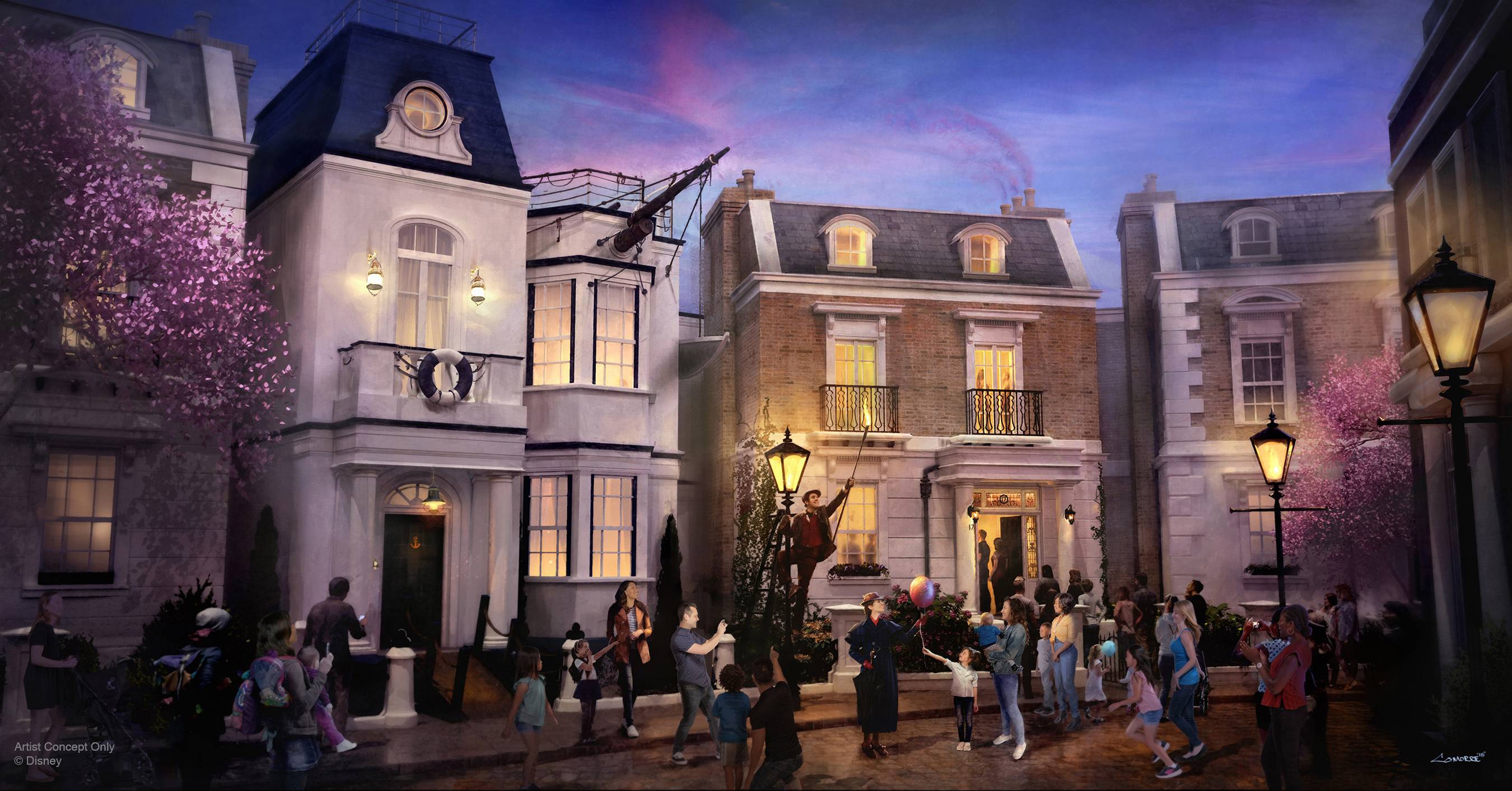 Disney confirms Mary Poppins neighborhood and attraction coming to Epcot's World Showcase