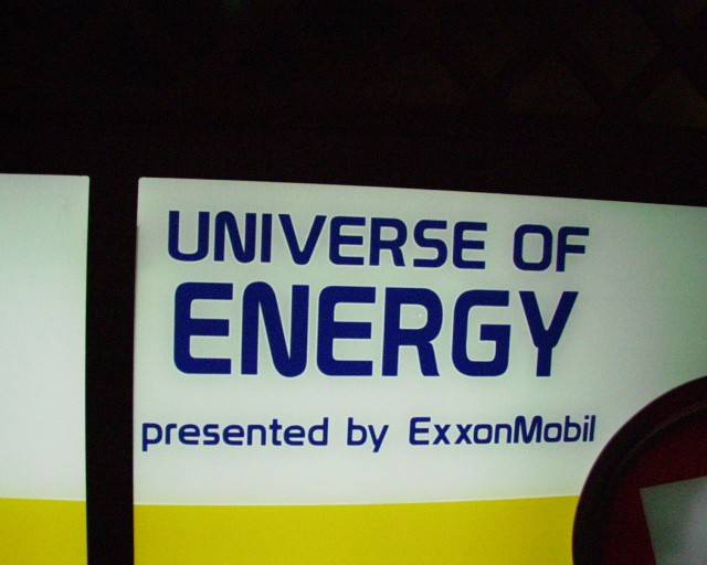 New Exxon signage