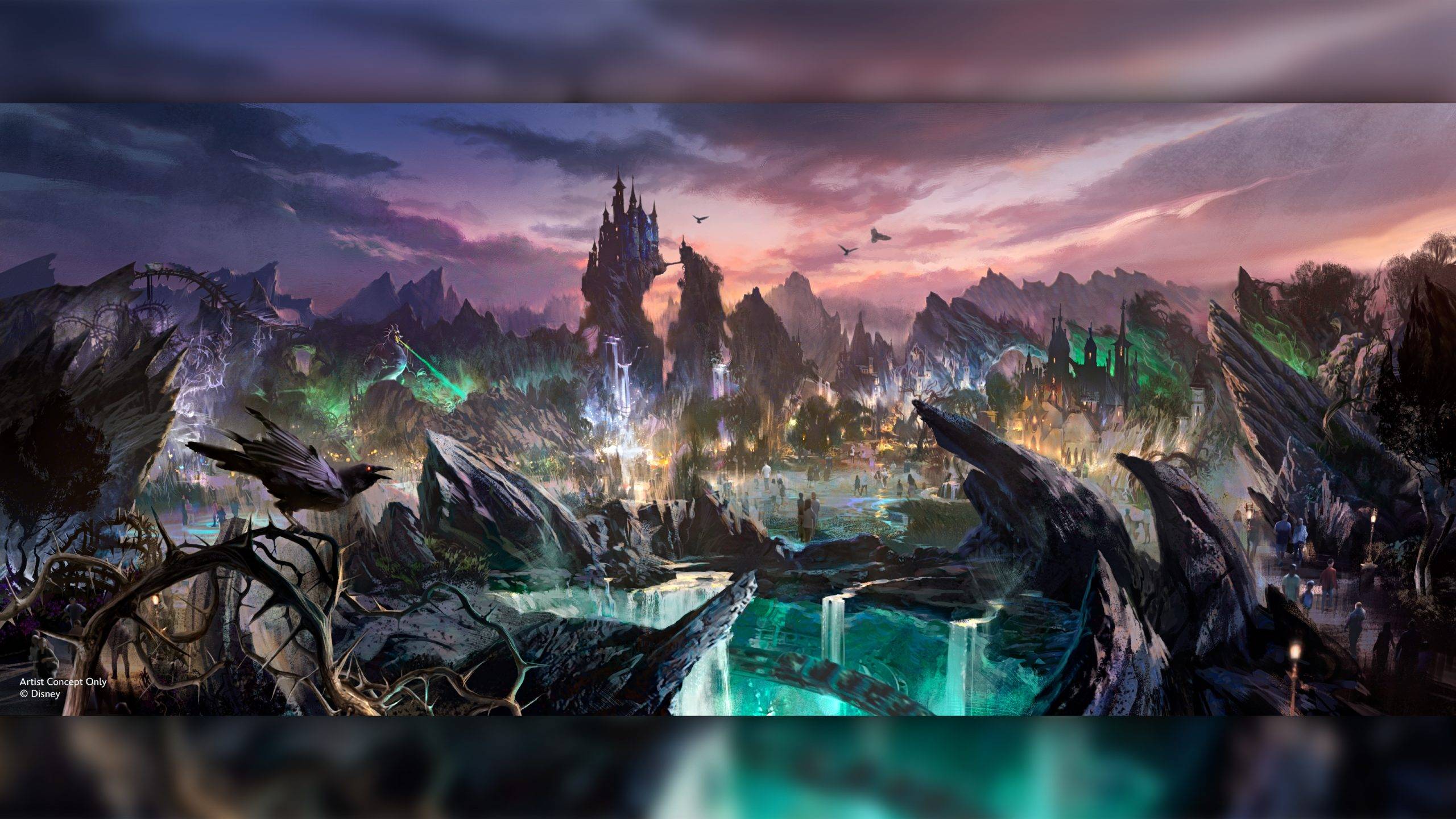 Is a Rollercoaster Coming to Magic Kingdom's Villains Land? Concept Art Suggests Yes