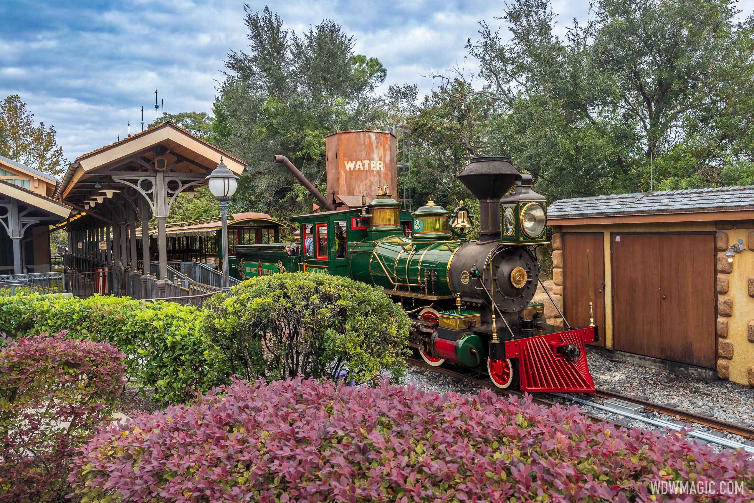 Walt Disney World Railroad Testing at Magic Kingdom