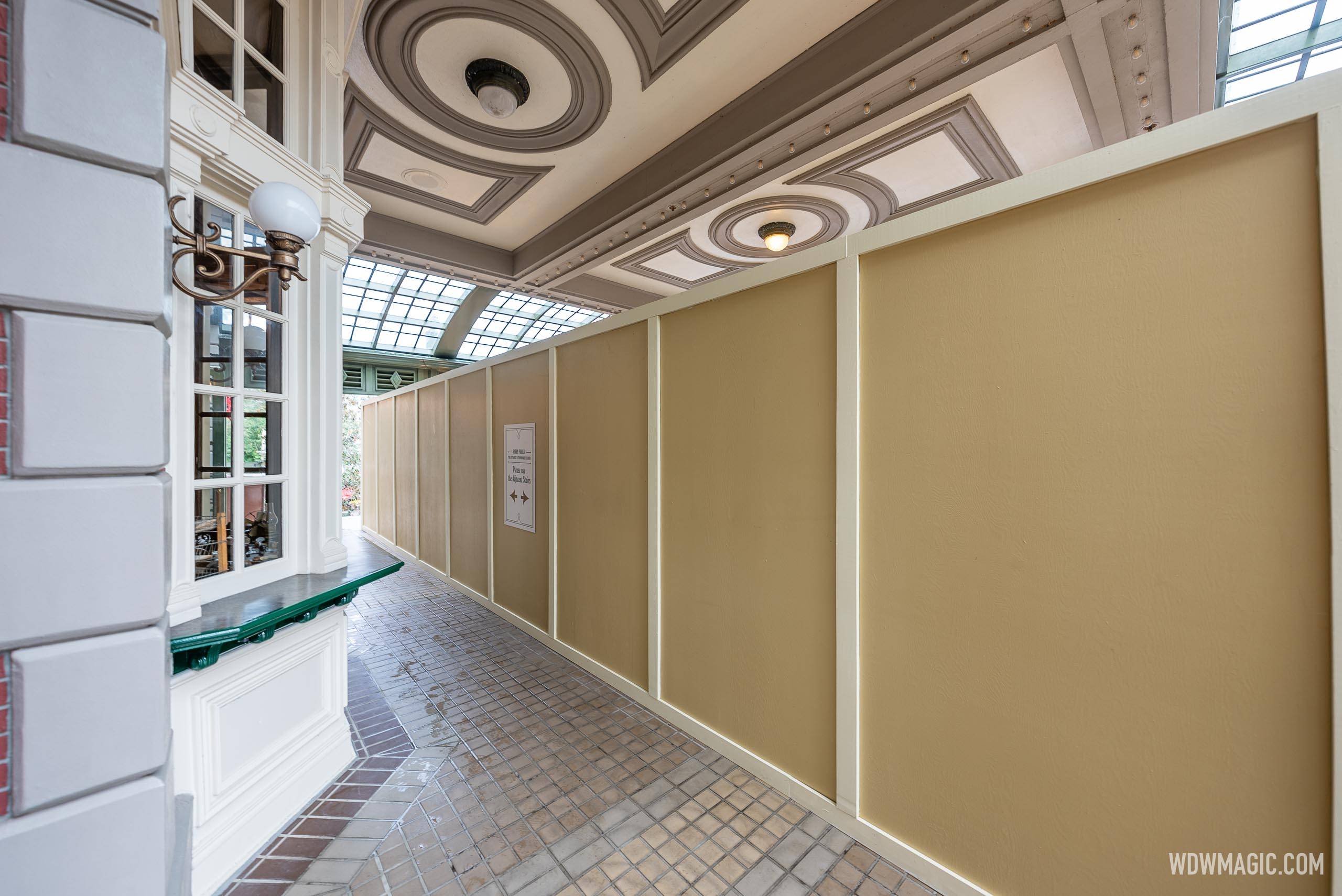 Walt Disney World Railroad Main Street U.S.A. Station Refurbishment - January 14, 2025