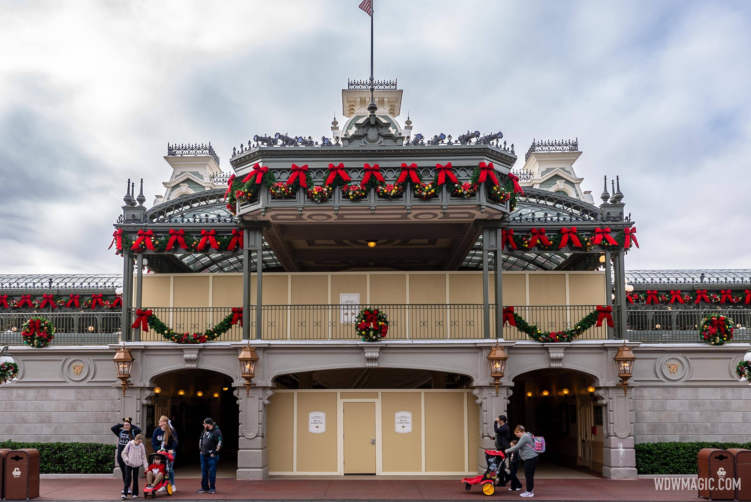 Walt Disney World Railroad Main Street U.S.A. Station Refurbishment - January 14, 2025