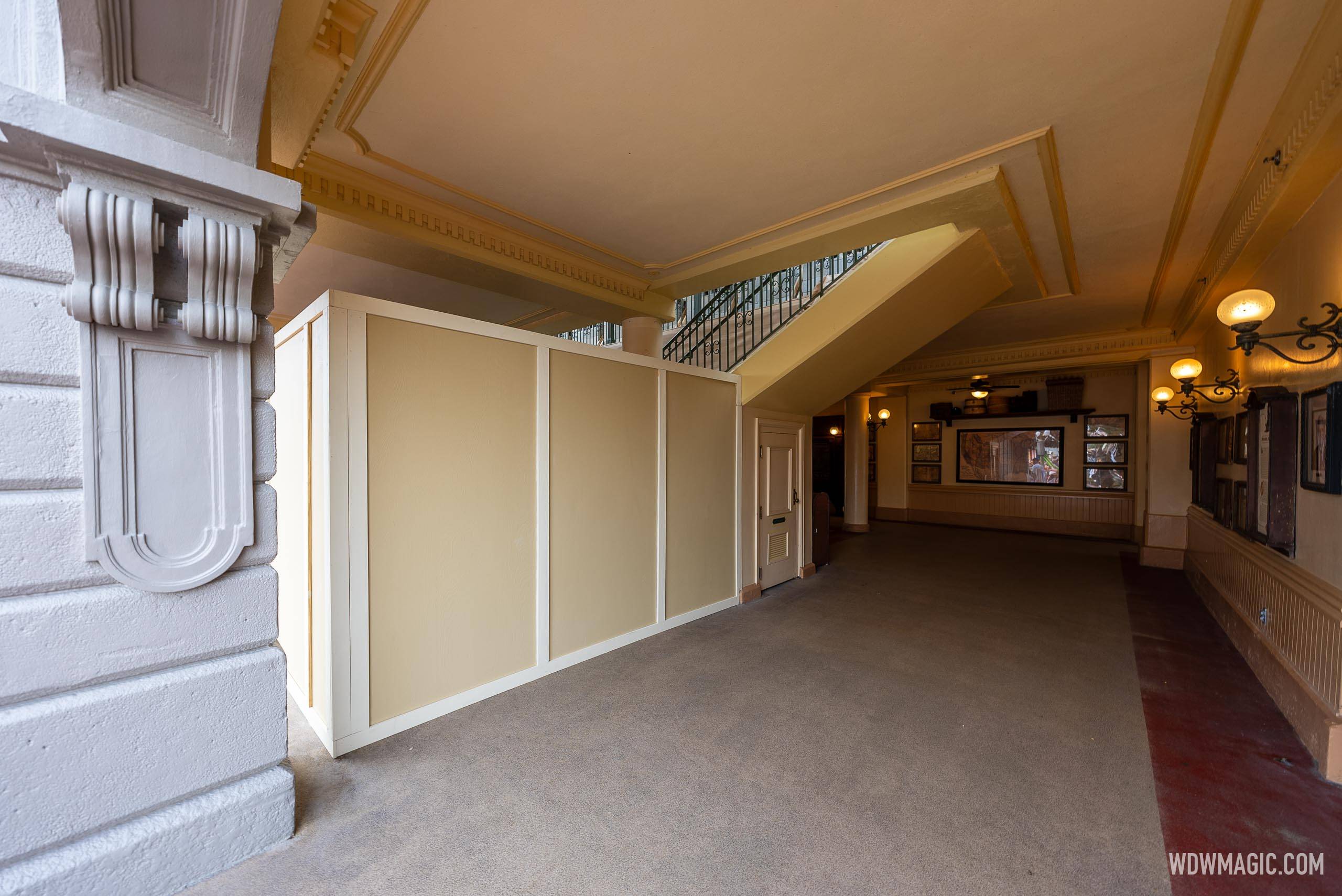 Walt Disney World Railroad Main Street U.S.A. Station Refurbishment - January 14, 2025