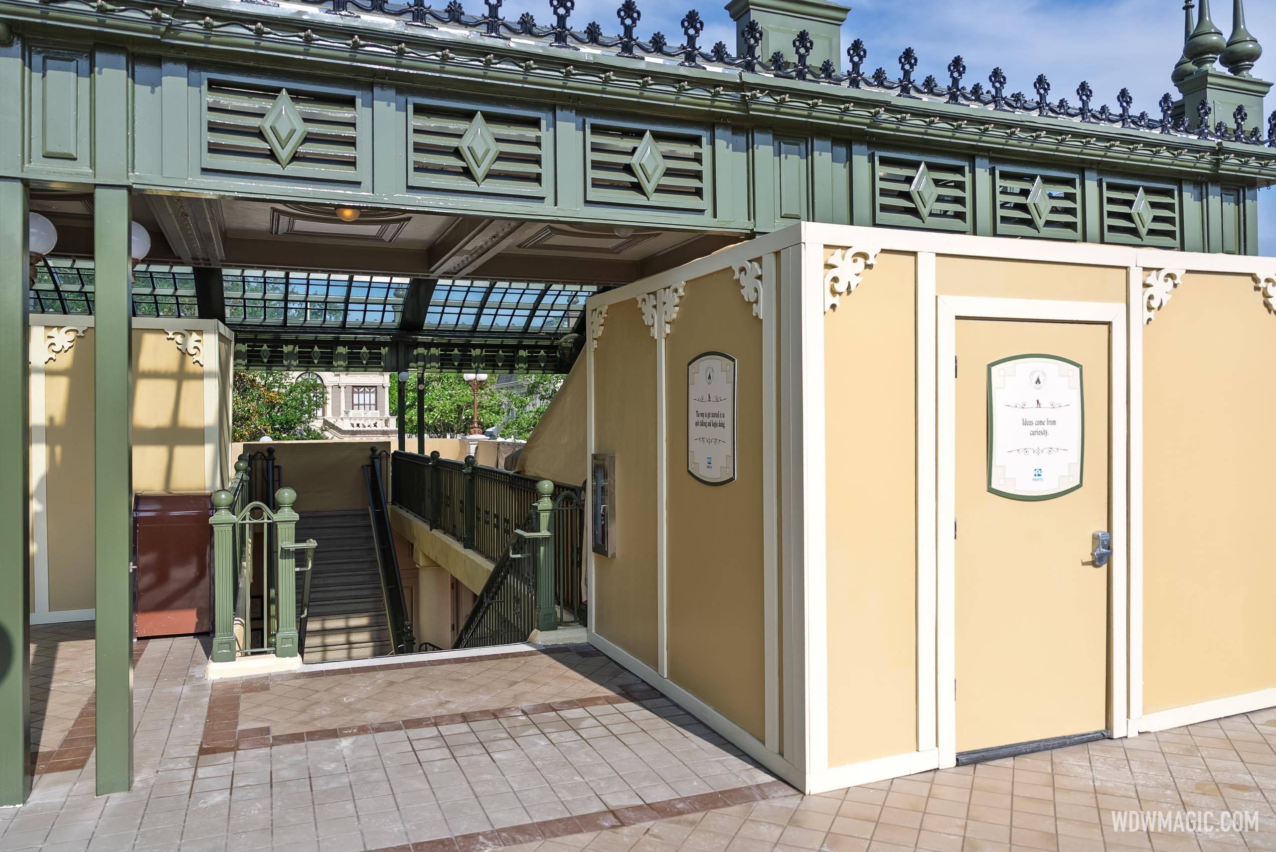 Walt Disney World Railroad Main Street U.S.A. Station Refurbishment - June 2025