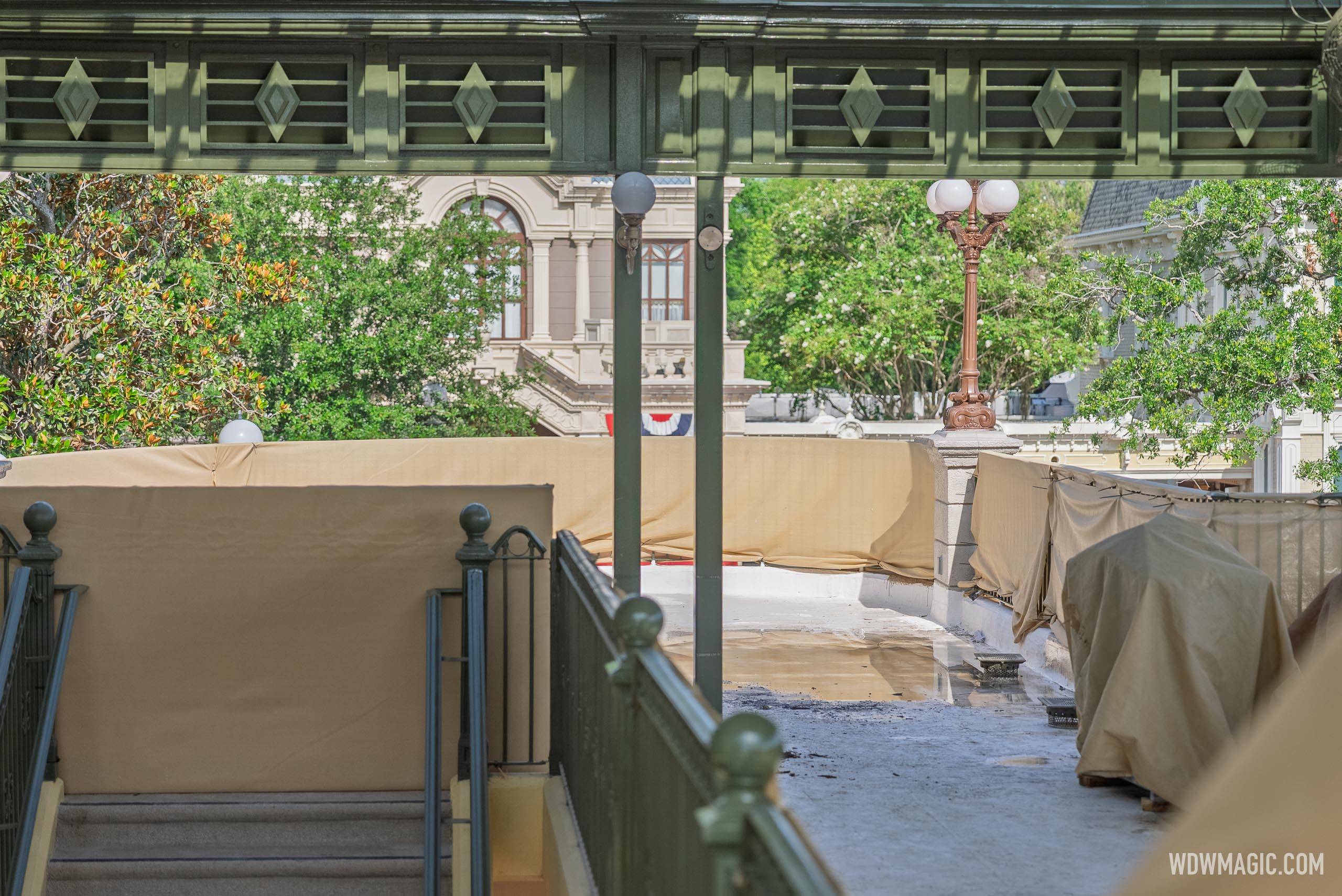 Walt Disney World Railroad Main Street U.S.A. Station Refurbishment - June 2025