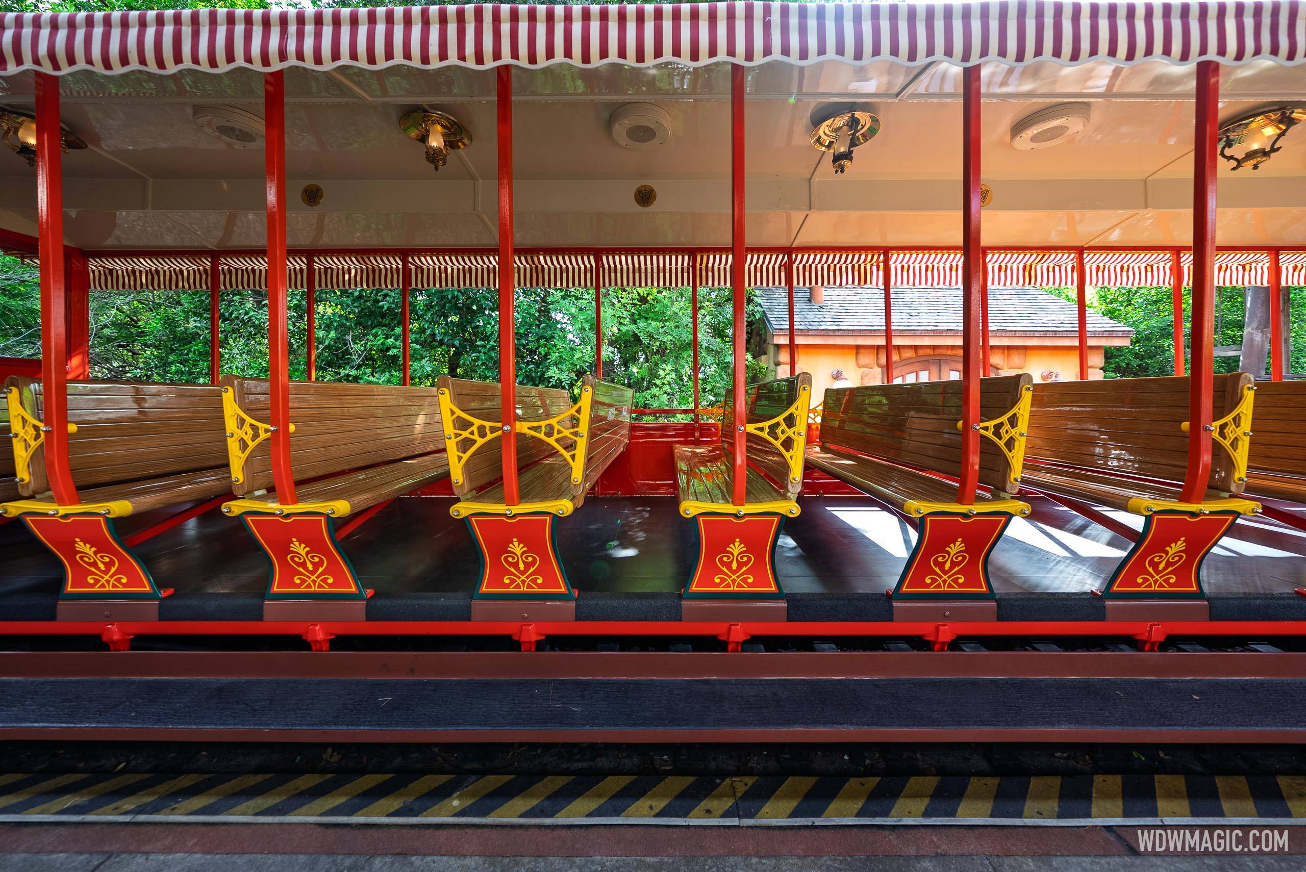 Walt Disney World Railroad at the Main Street station