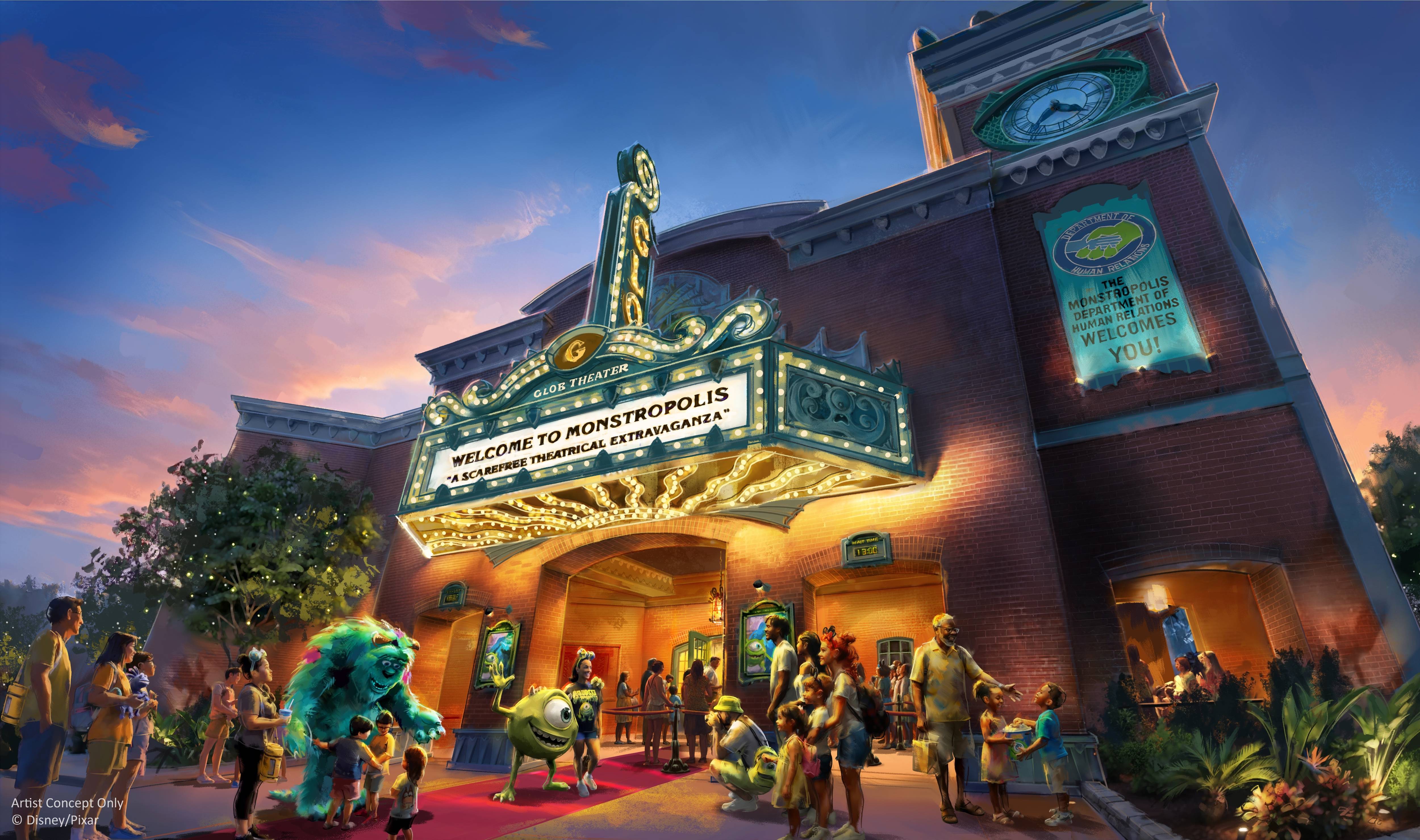 Welcome to Monstropolis Concept Art
