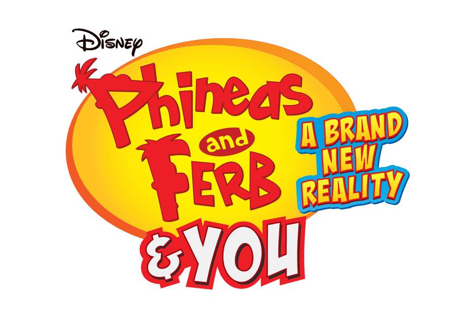 'Phineas and Ferb and YOU A Brand New Reality' logo