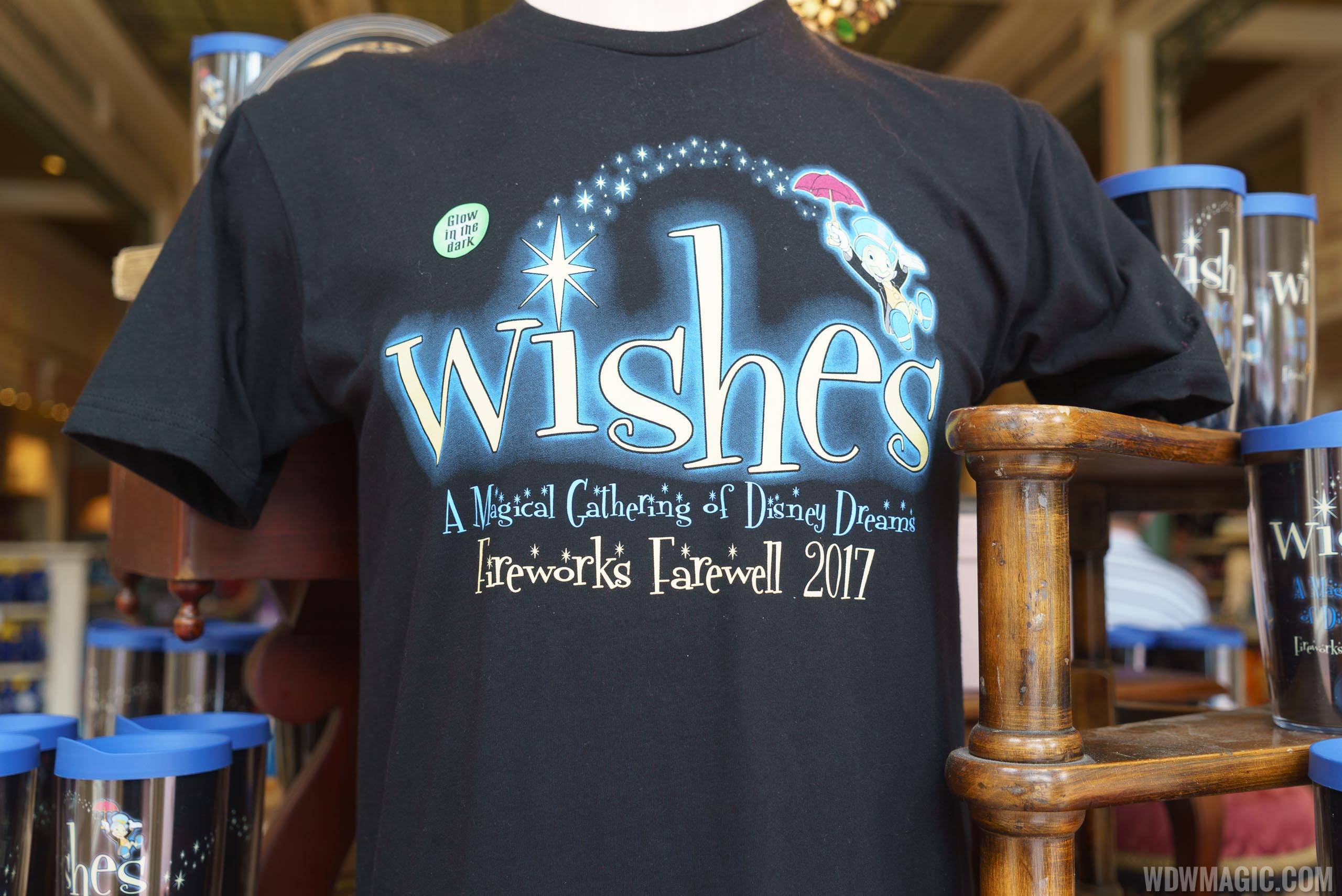 Wishes Farewell merchandise - Glow in the Dark T-Shirt