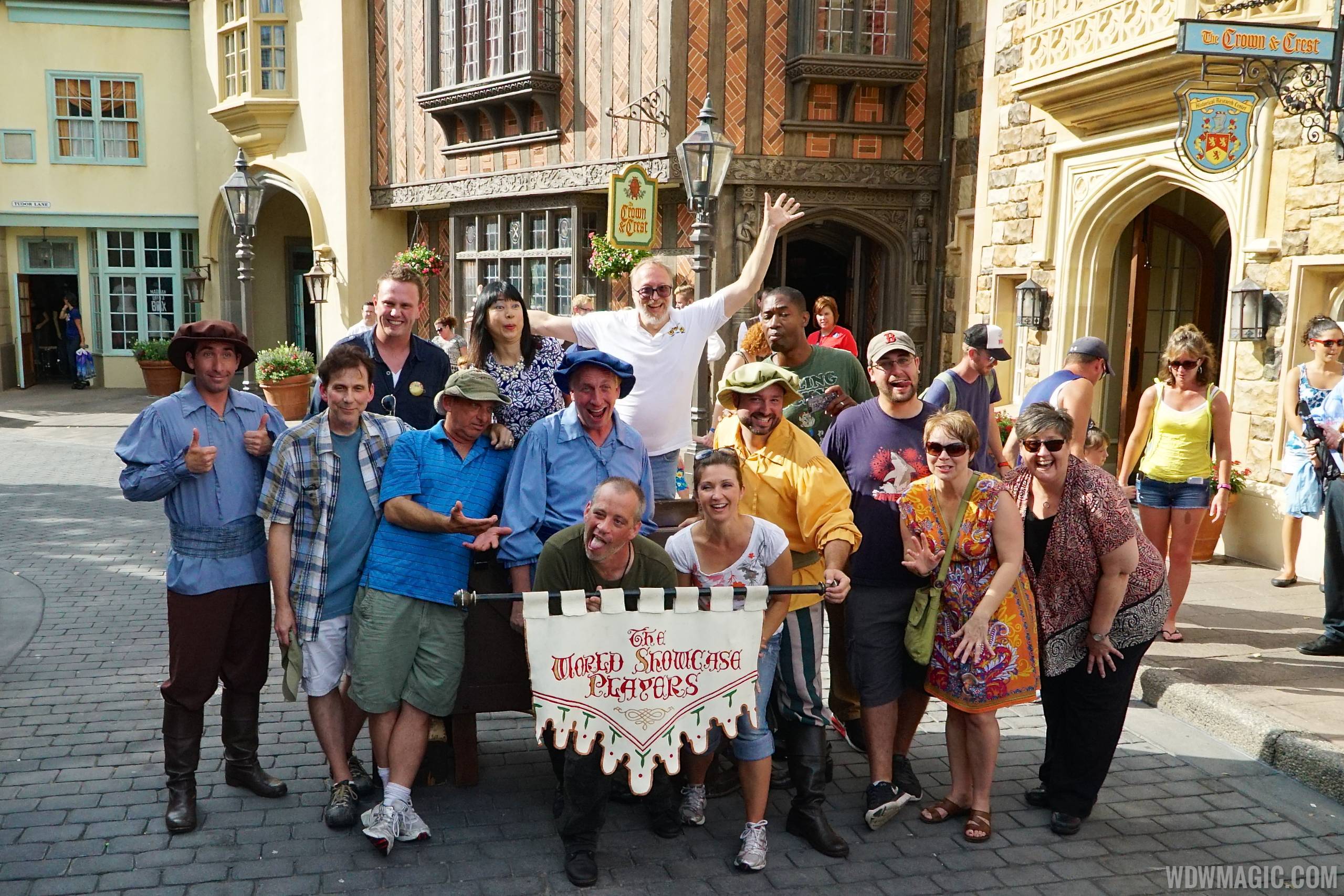 World Showcase Players with former members