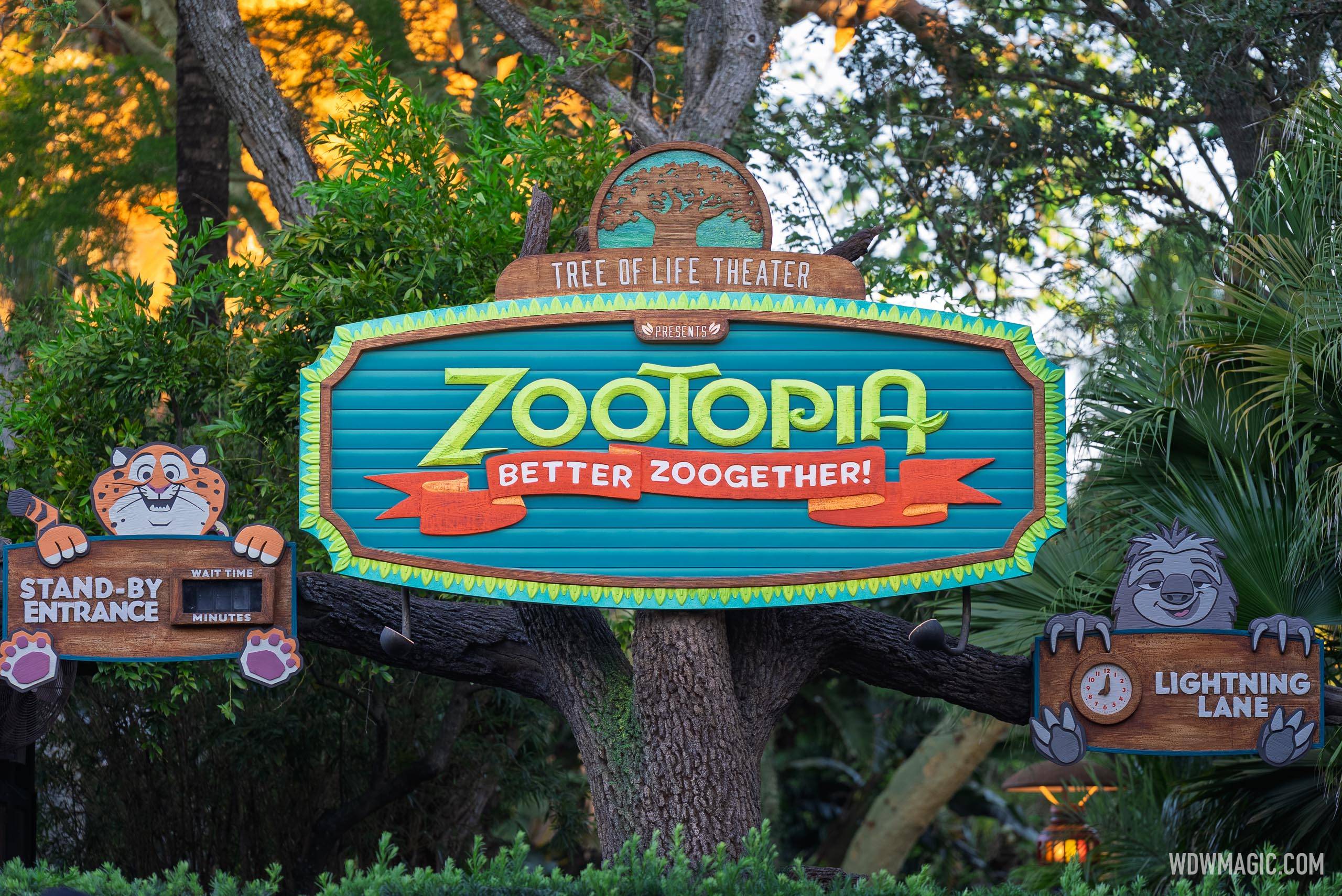 Zootopia: Better Zoogether Marquee