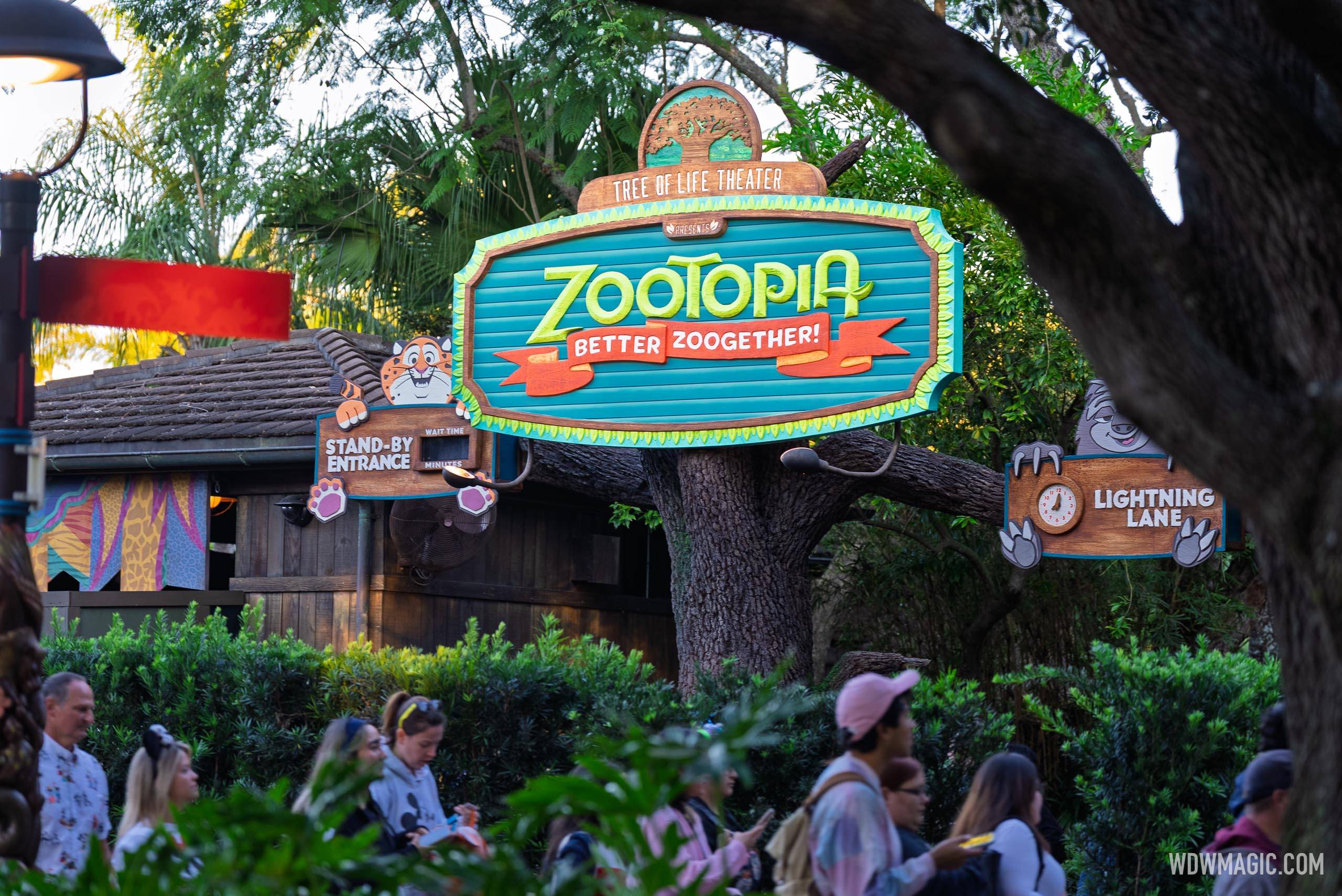 Zootopia: Better Zoogether Marquee