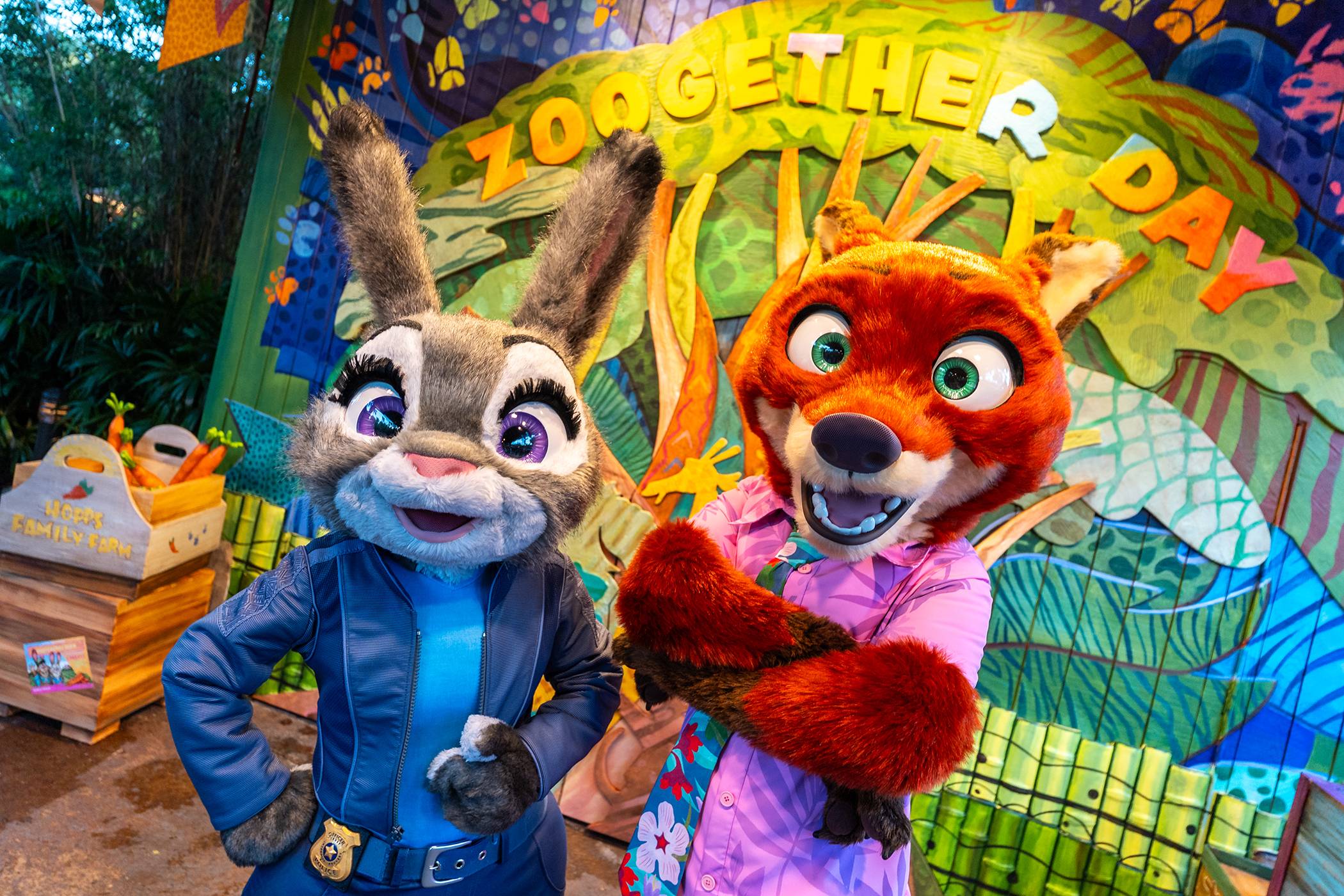 Zoogether Day Gathering Spot with Judy Hopps and Nick Wilde