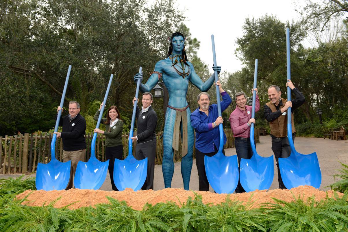 Ground breaking ceremony at the AVATAR construction site