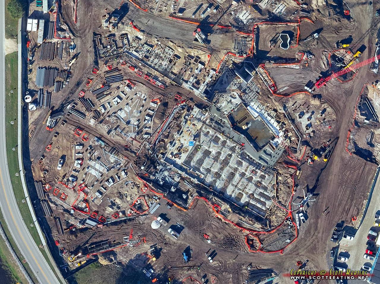 PHOTOS - Aerial views of the AVATAR land construction at Disney's Animal Kingdom