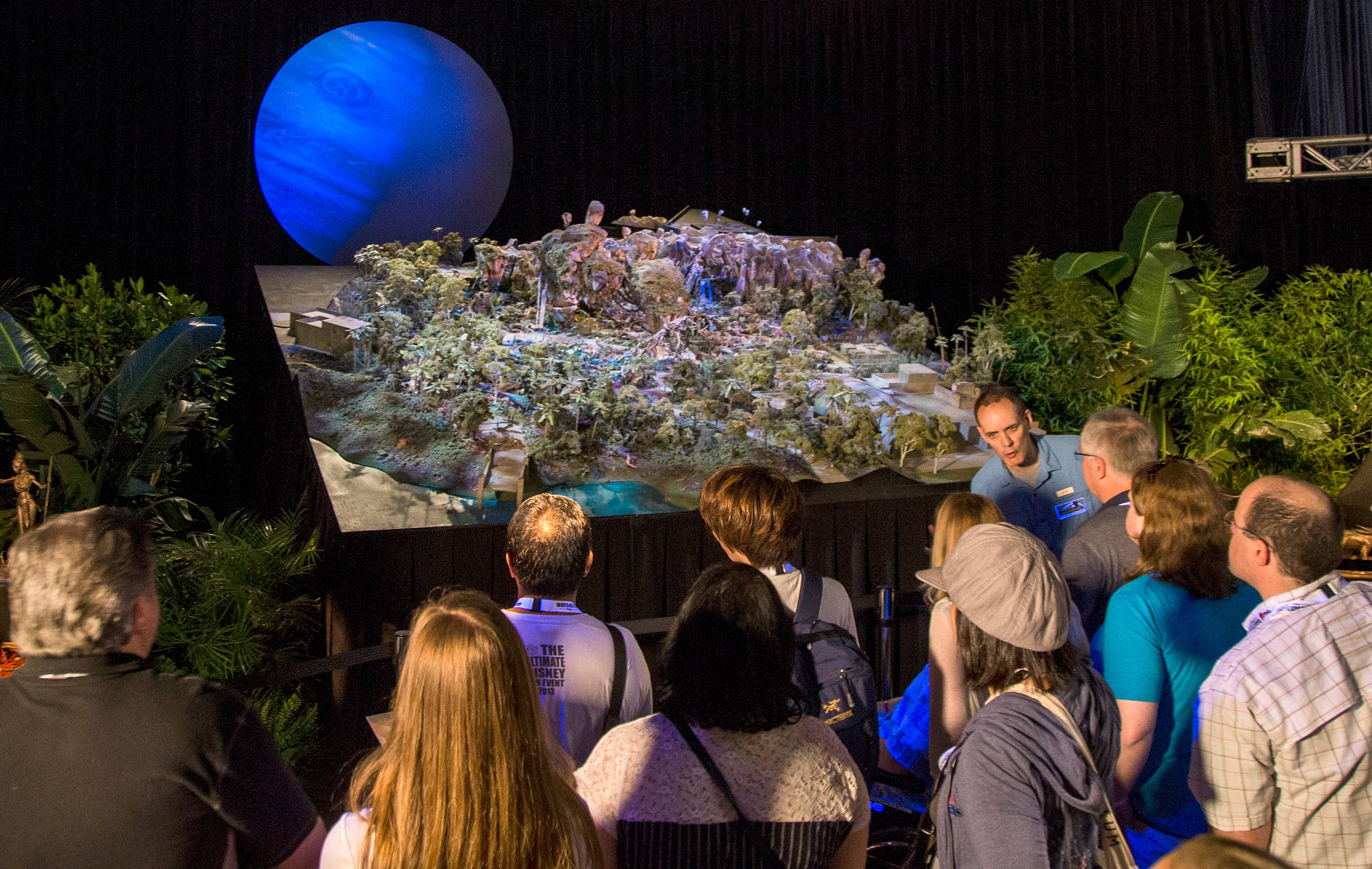 PHOTOS - Walt Disney Imagineering displays AVATAR project model at D23 EXPO