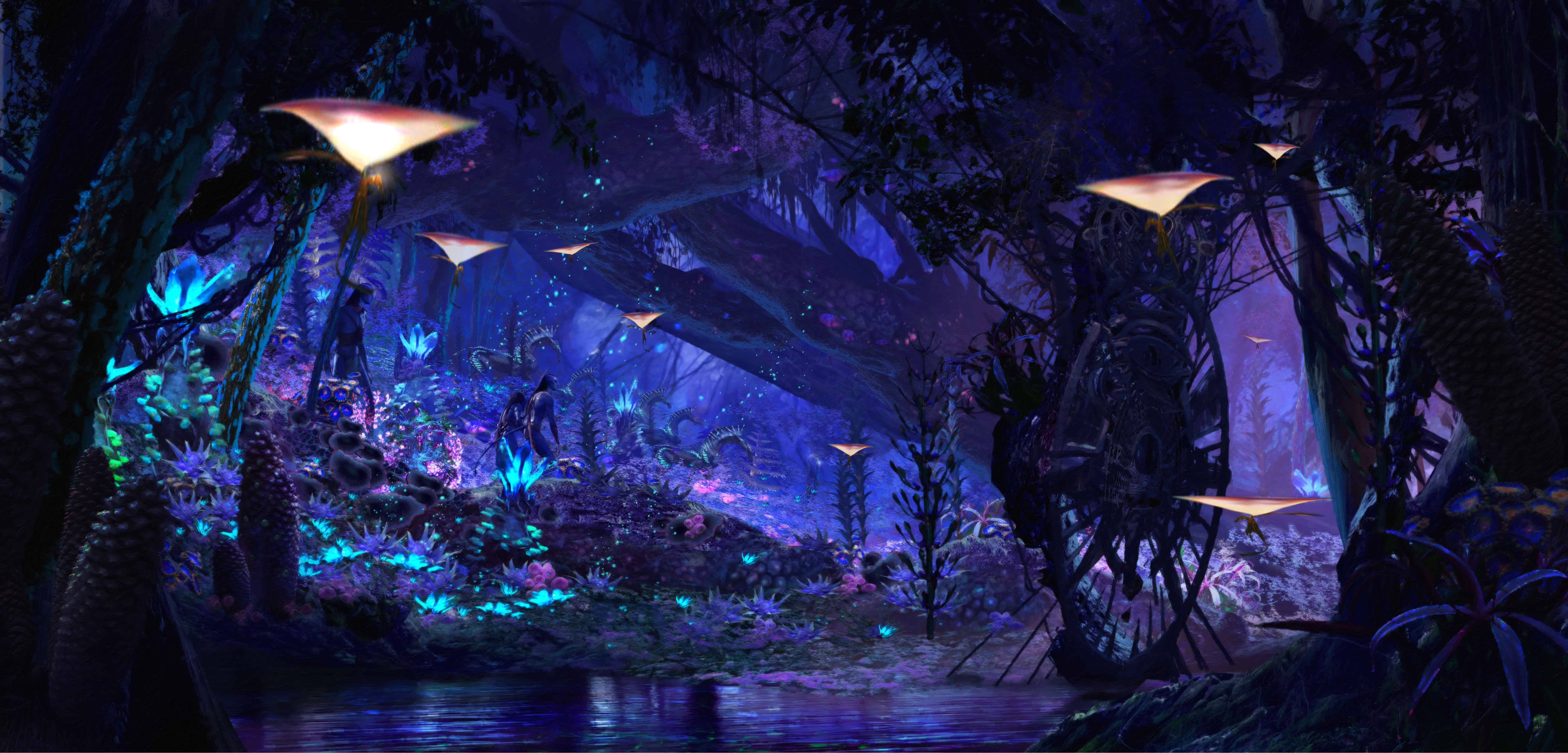 Disney unveils new details and concept art for Na'vi River Journey coming to Pandora - The World of AVATAR