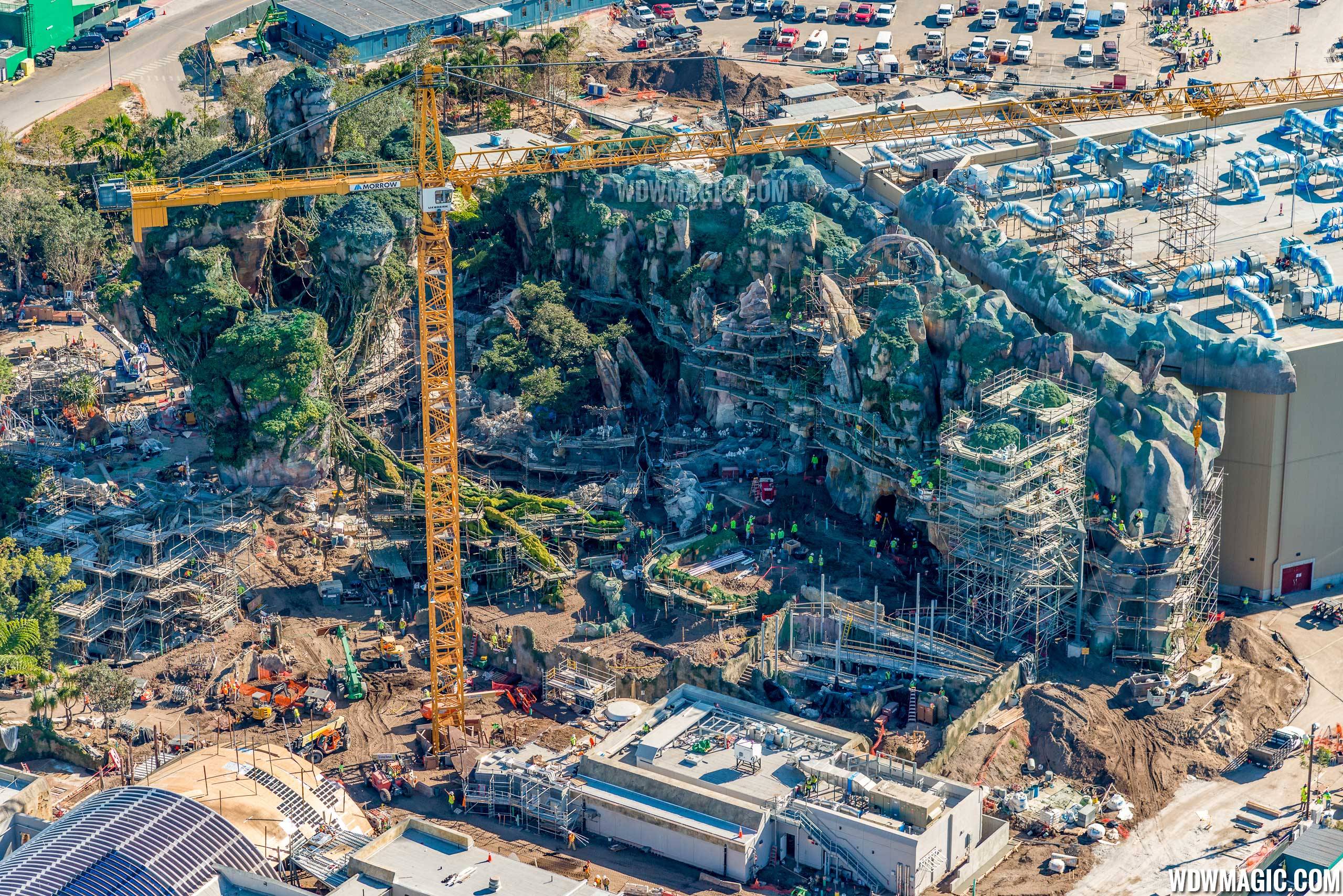 PHOTOS - Stunning views of 'Pandora - The World of Avatar' from the air