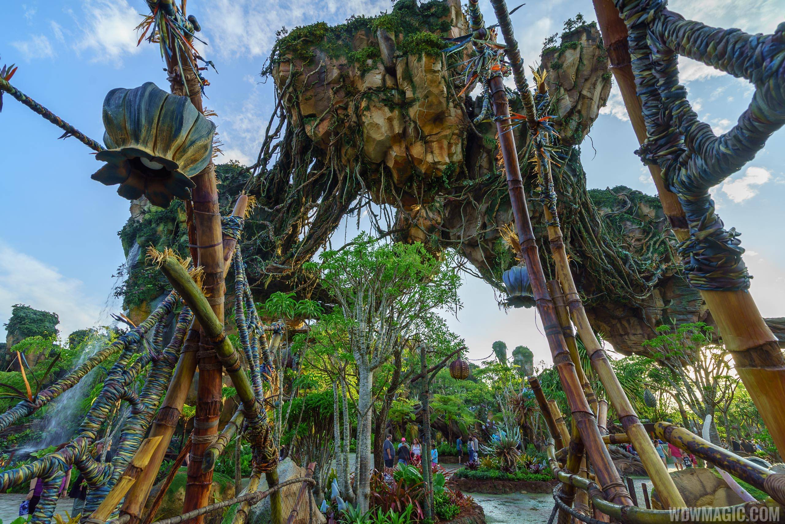 PHOTOS Sunset over Pandora The World of Avatar