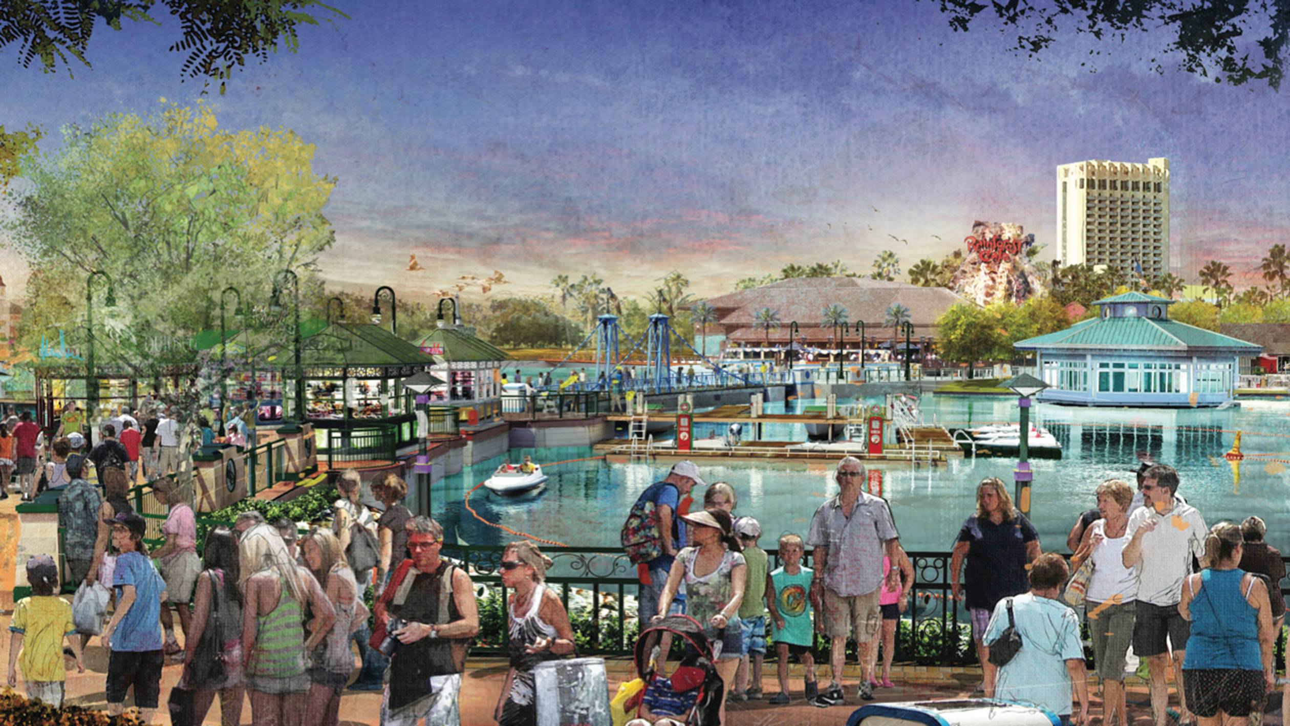 PHOTOS - Disney Springs concept art