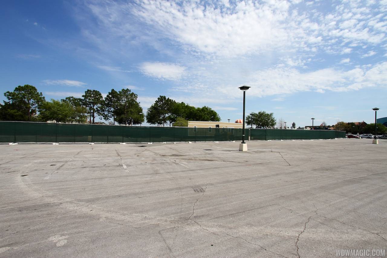 PHOTOS - Trailers being setup at Downtown Disney for Disney Springs construction