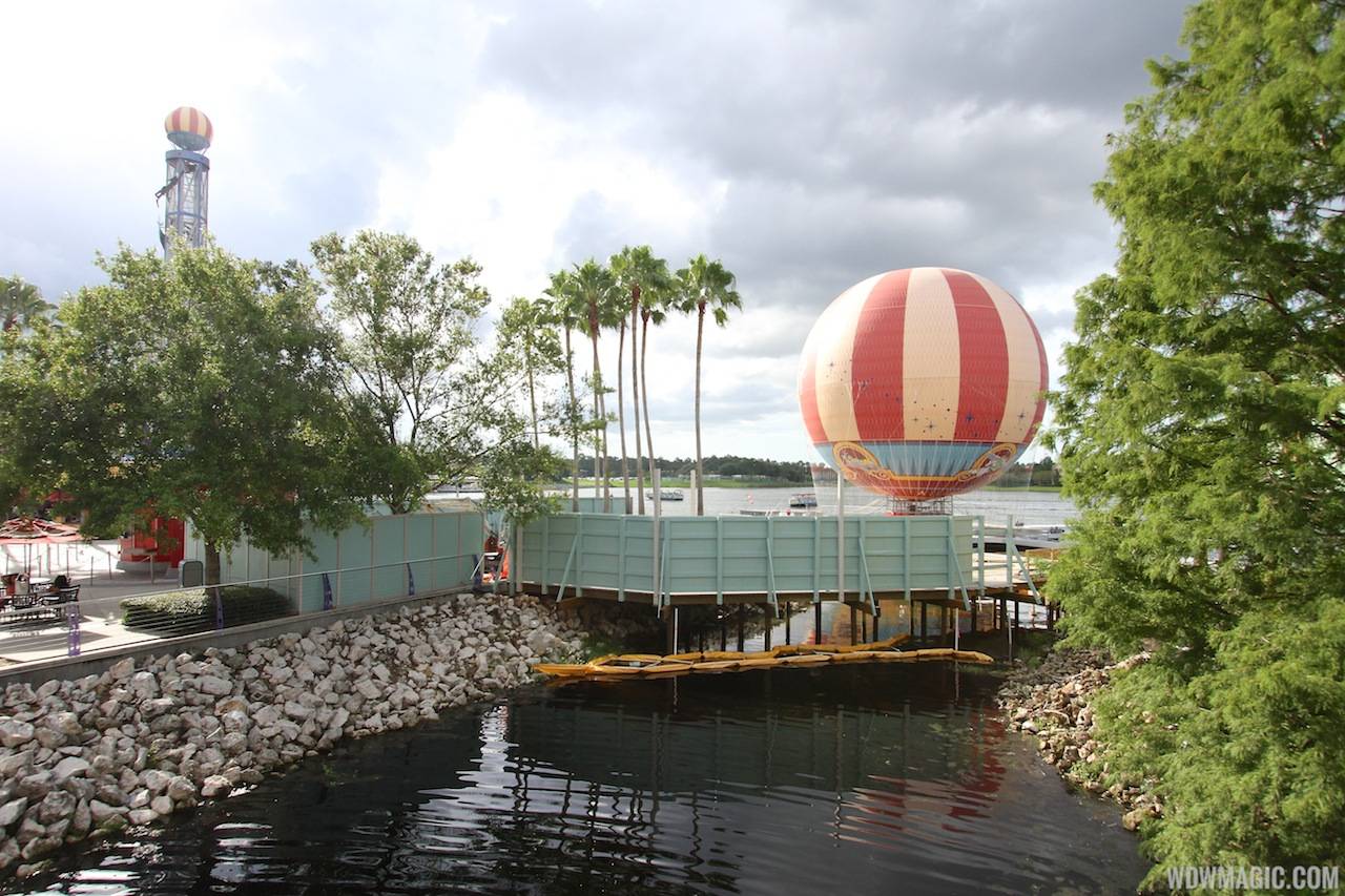 PHOTOS - The Pleasure Island bypass bridge extends out into the water