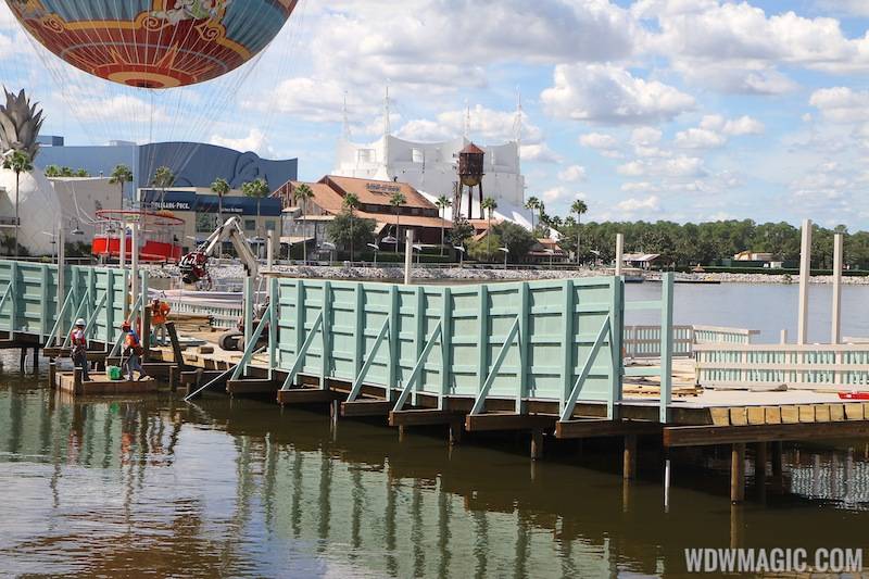 PHOTOS - Downtown Disney's Pleasure Island bypass bridge nears completion