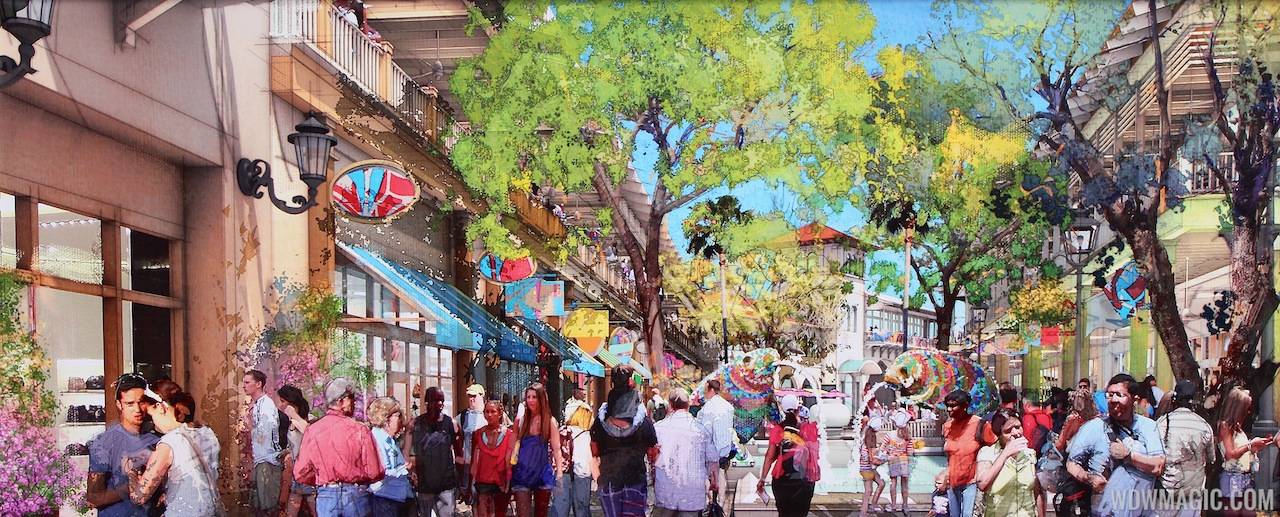 PHOTOS - New concept art shows more of what we can expect at Disney Springs