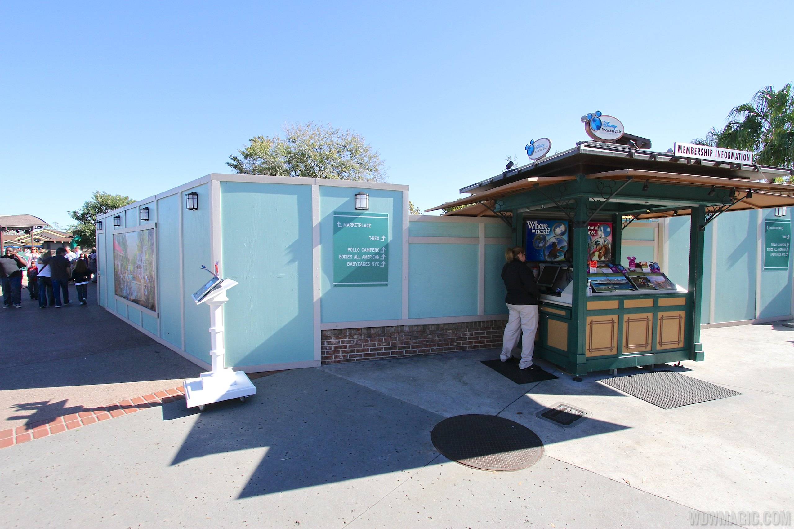 PHOTOS - More construction walls go up in Downtown Disney Marketplace for Disney Springs developments