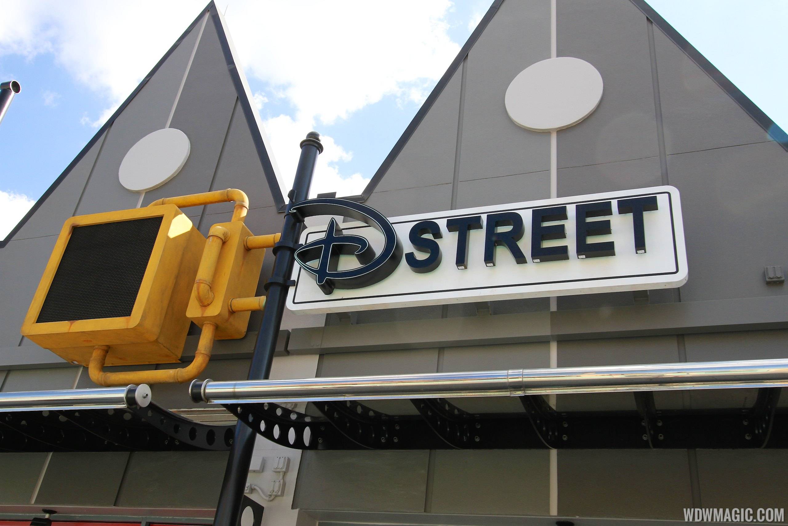 West Side D-Street new paint scheme for Disney Springs