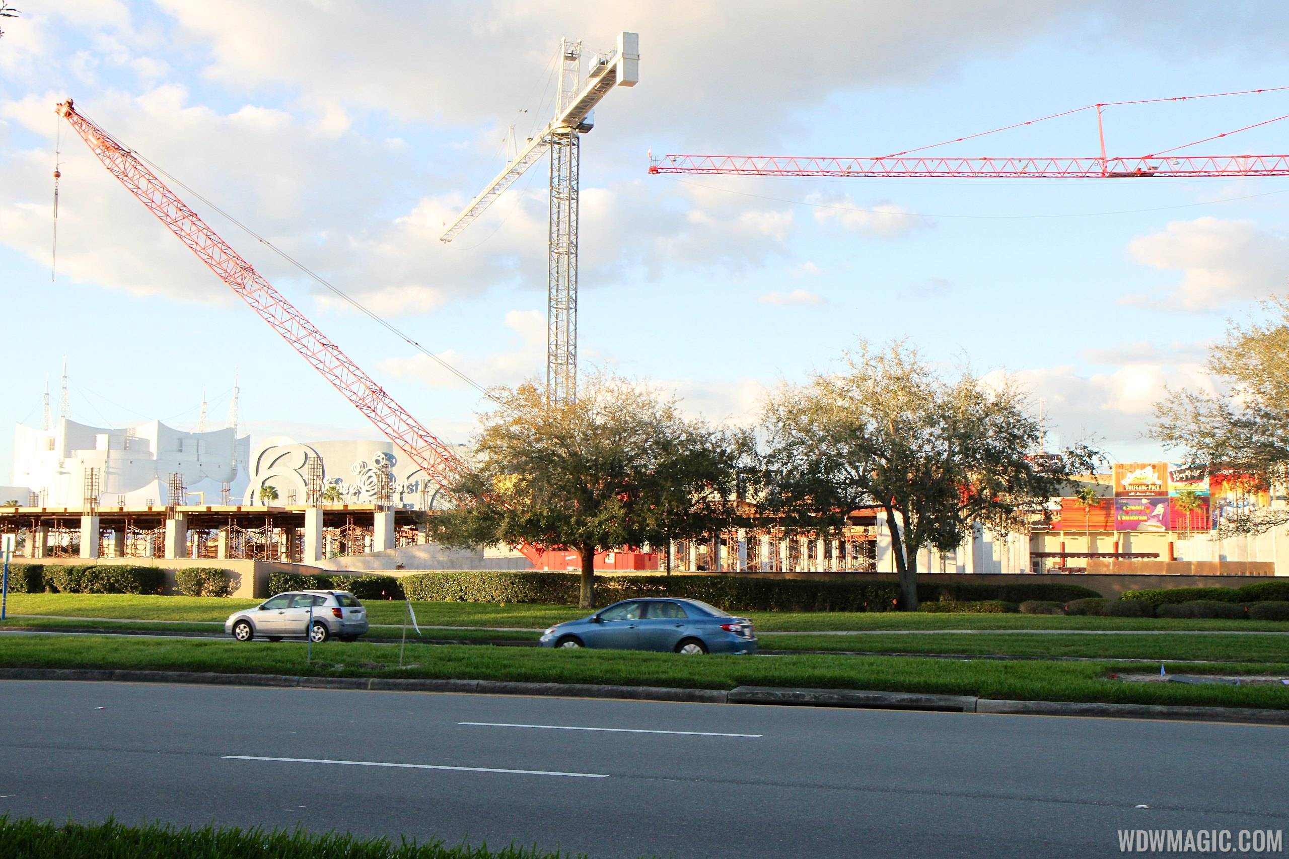 PHOTOS - Latest look at the Disney Springs West Side parking garage construction