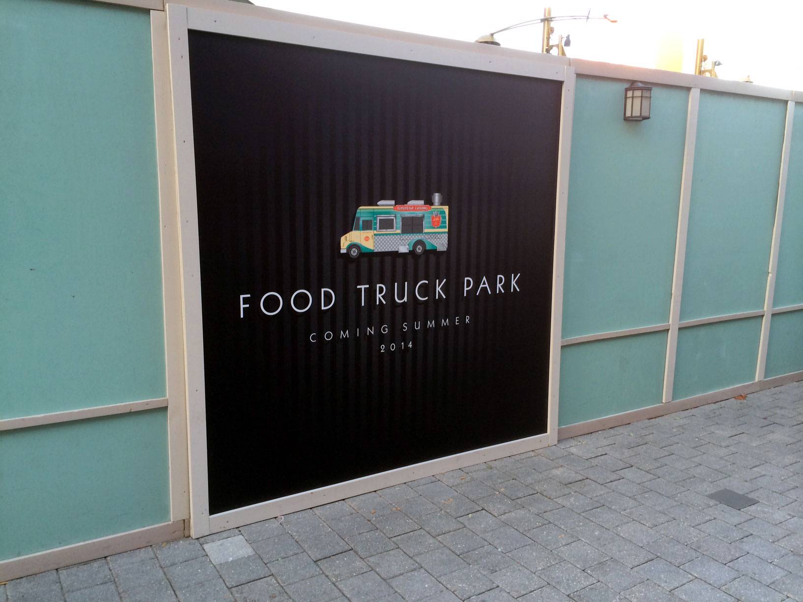 PHOTOS - Disney Springs Food Truck Park now under construction at the West Side