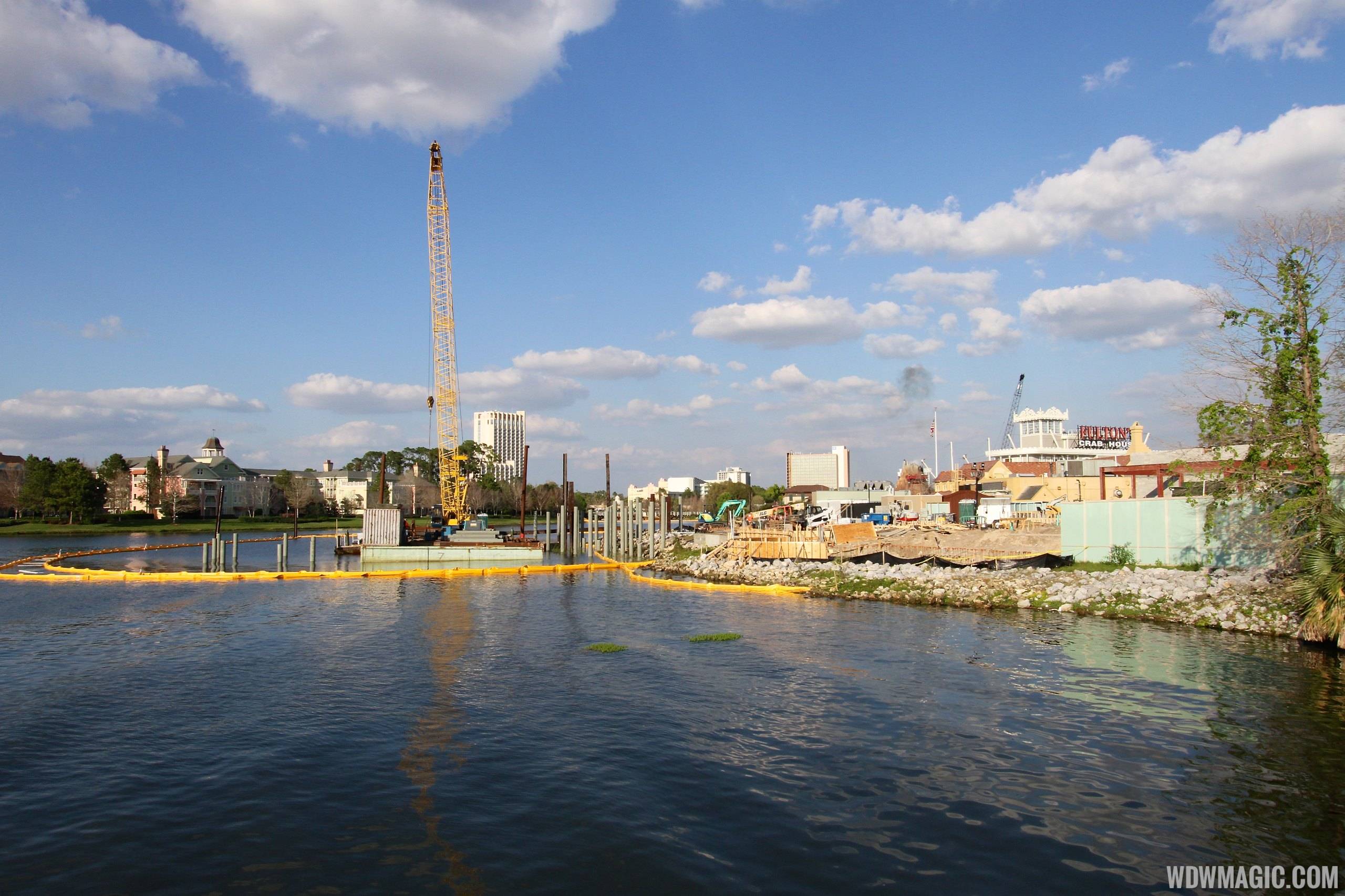 PHOTOS - Disney Springs 'The Boat House' construction update