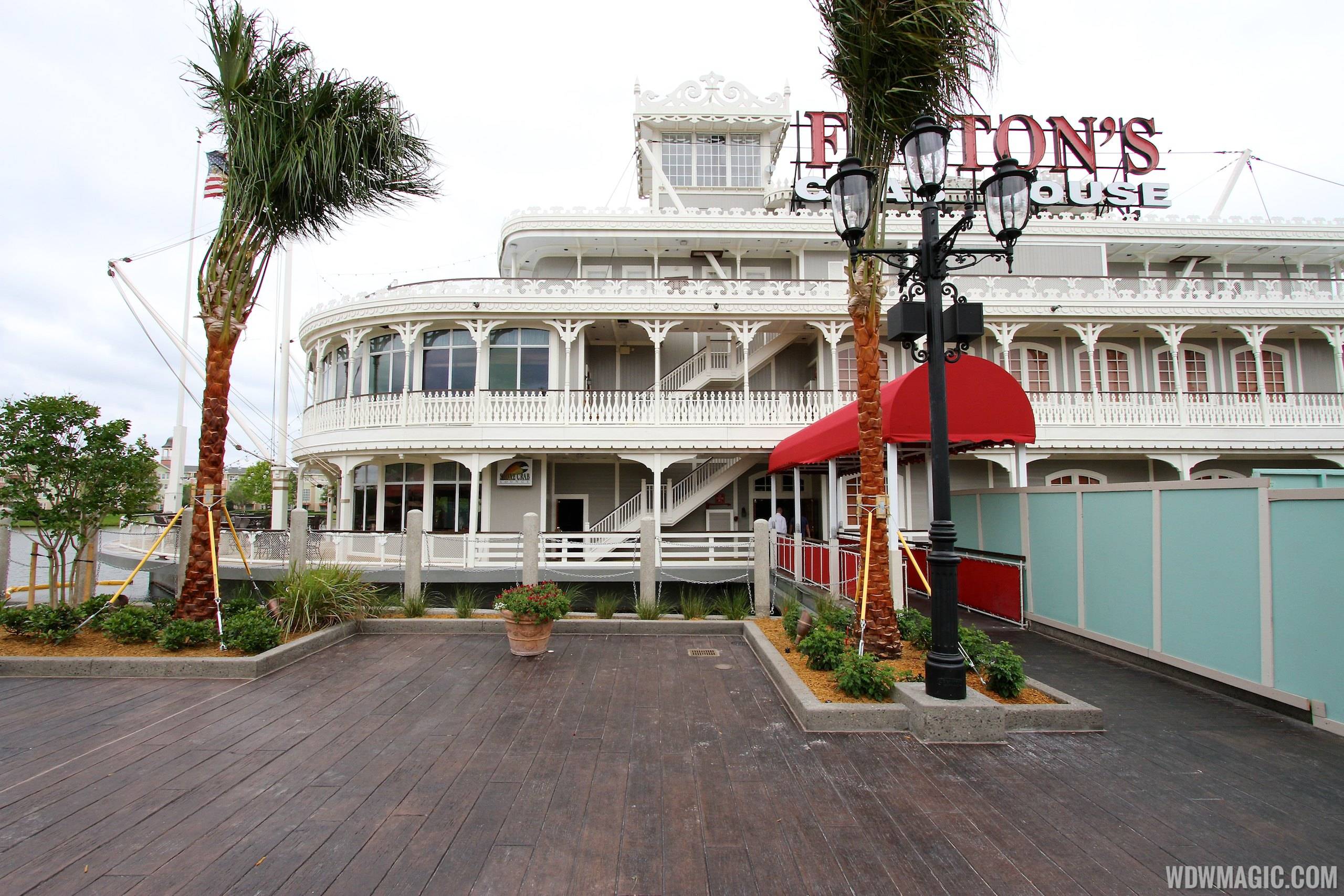 PHOTOS - Section of 'Disney Springs' walkway revealed gives a glimpse of the detail and quality that we can expect