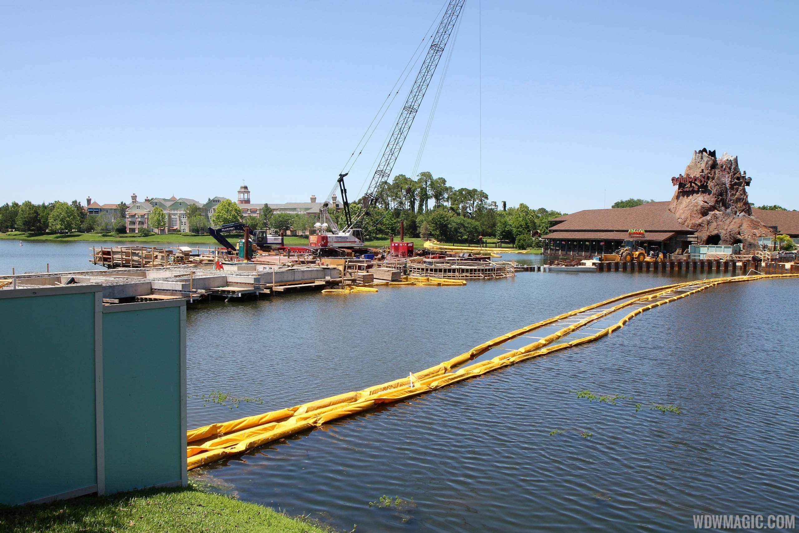 PHOTOS - Disney Springs Marketplace causeway construction