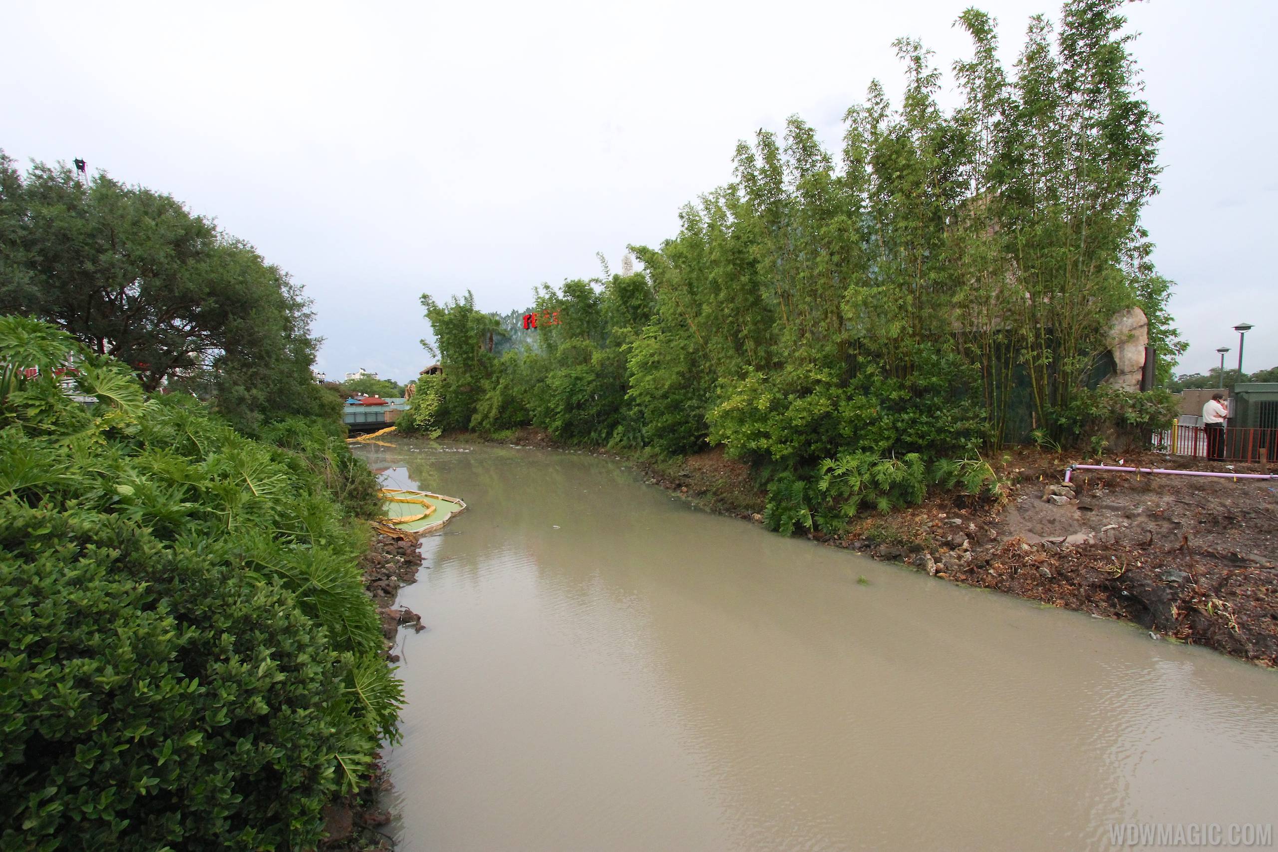 PHOTOS - Waterway removal now underway at the former Pleasure Island area