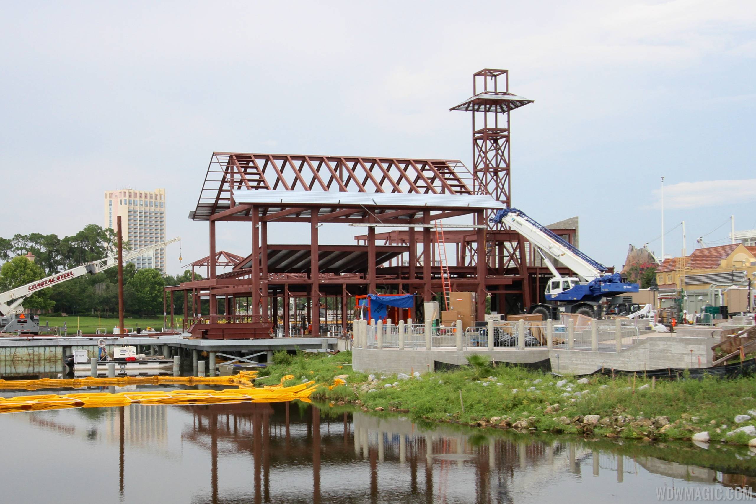 PHOTOS - The Boathouse construction at Disney Springs
