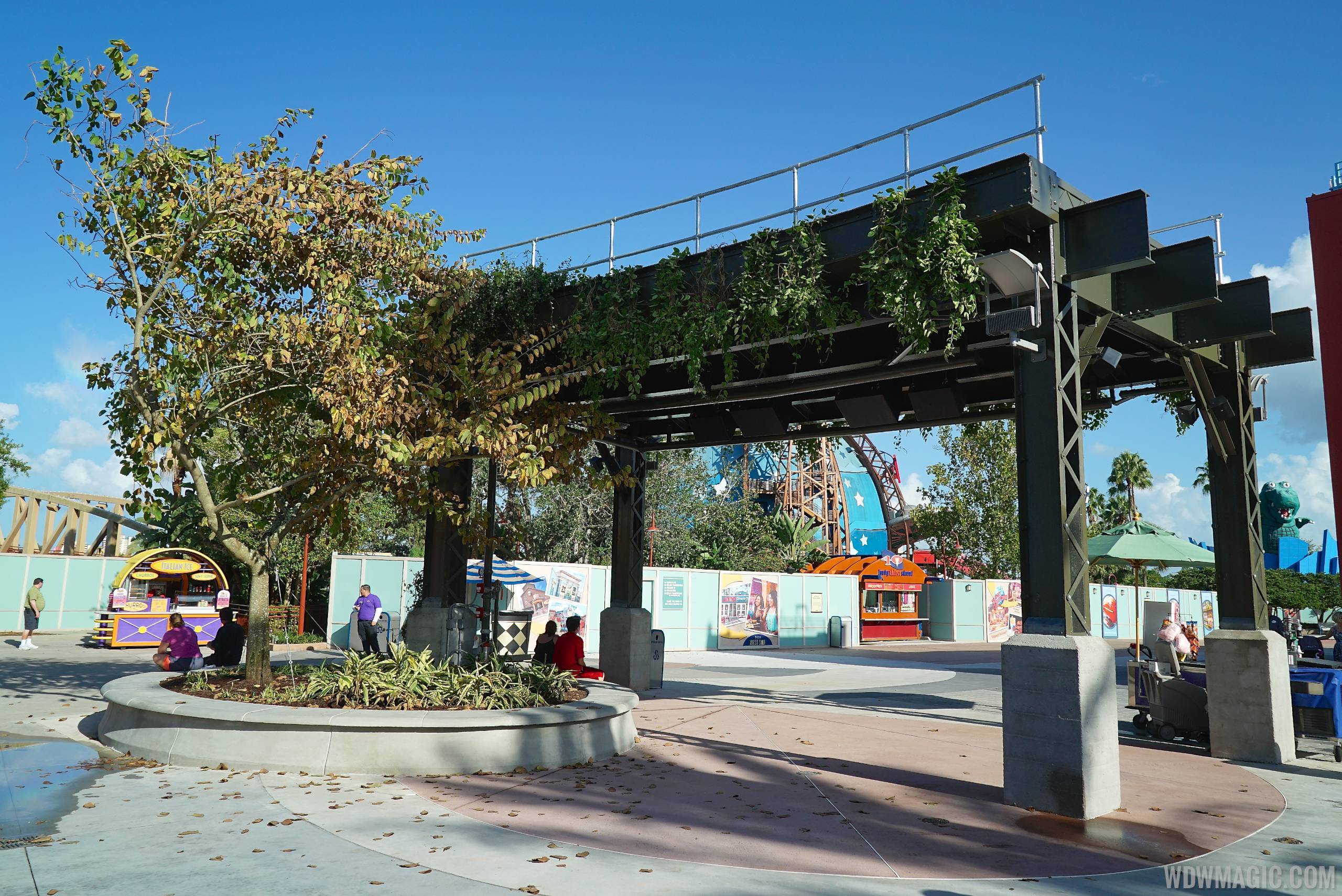 PHOTOS - Disney Springs West Side High Line structure gets landscaping