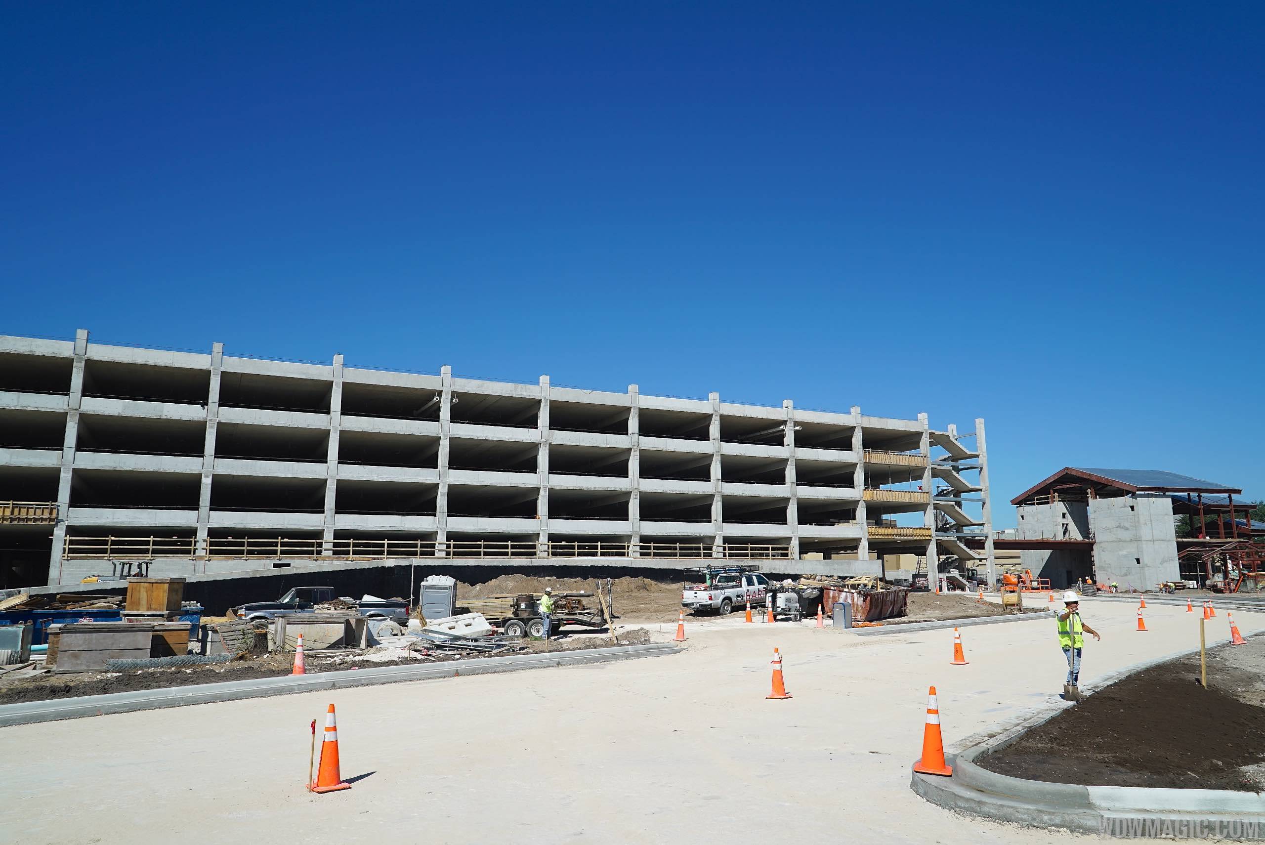 PHOTO - Disney Springs West Side parking garage to partially open to working cast members next week