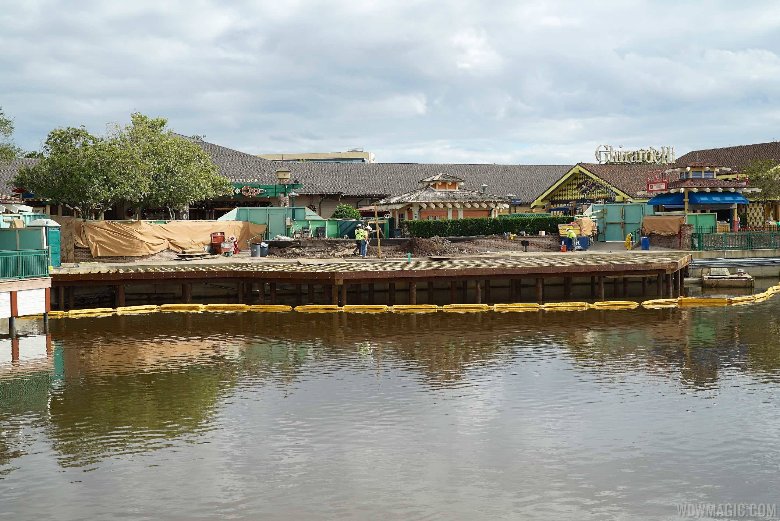 PHOTOS - New Margarita Bar under construction in the Marketplace at Disney Springs