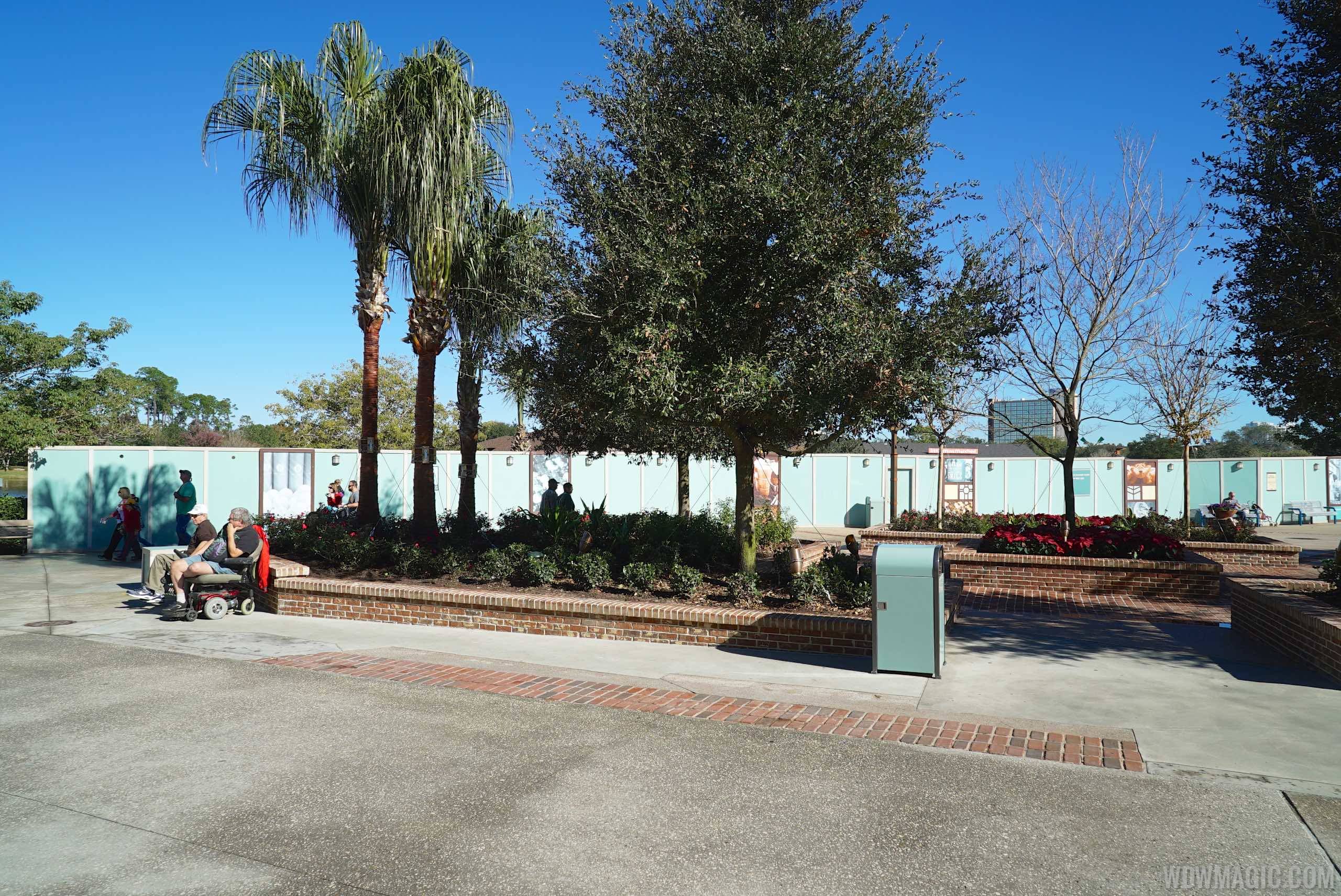 PHOTOS - More construction walls come down around Inspiration Park in the Marketplace