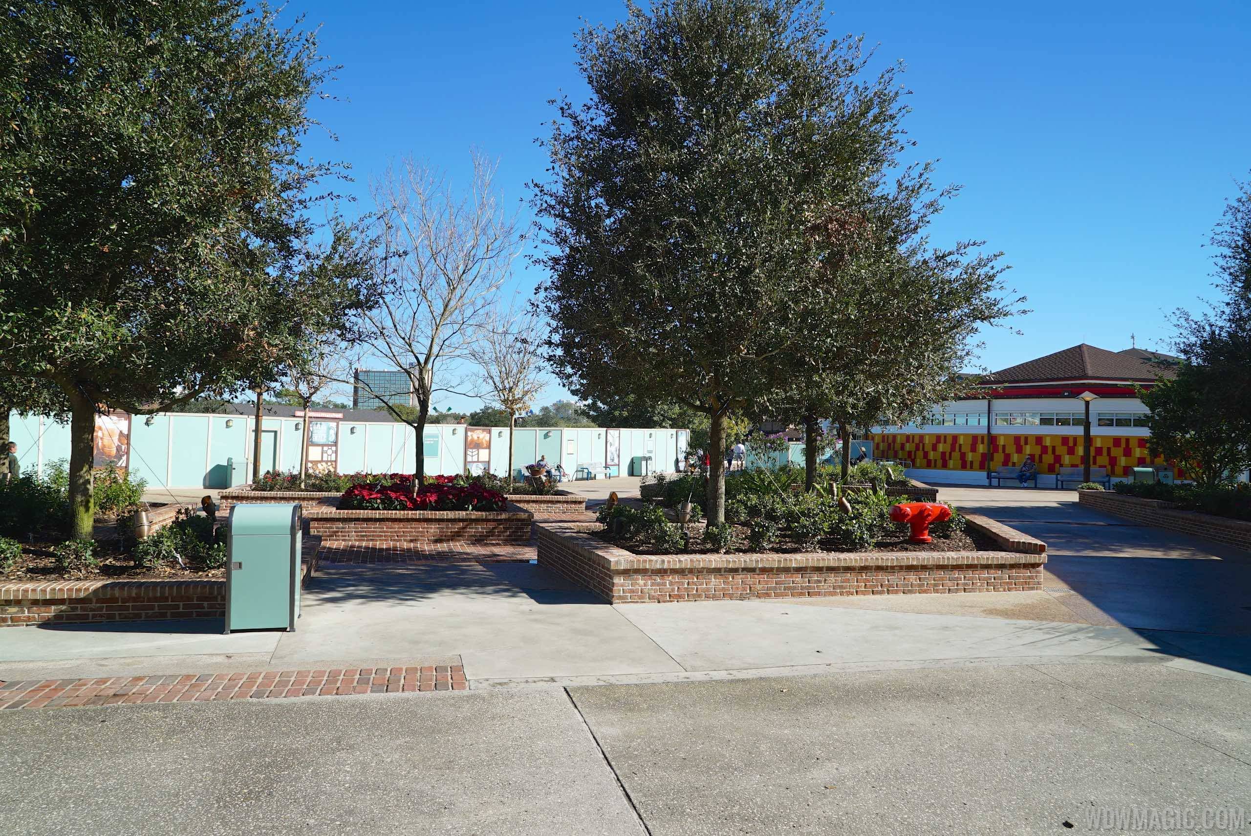 PHOTOS - More construction walls come down around Inspiration Park in the Marketplace