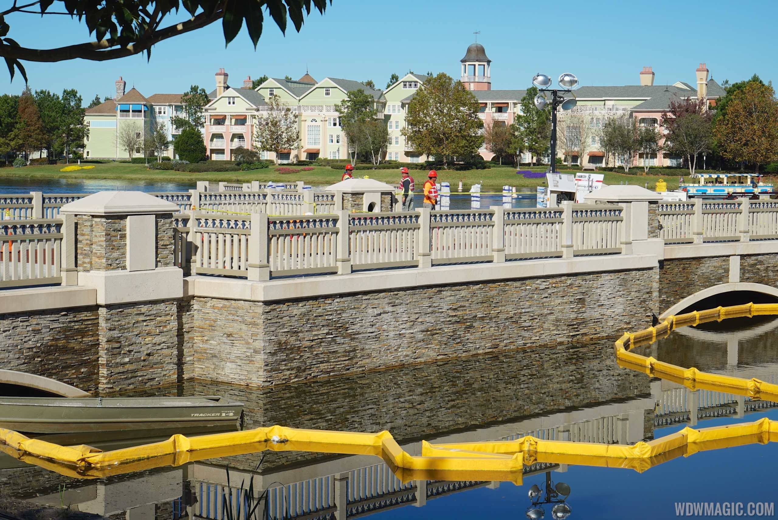 PHOTOS - Latest look at the Marketplace Causeway at Disney Springs