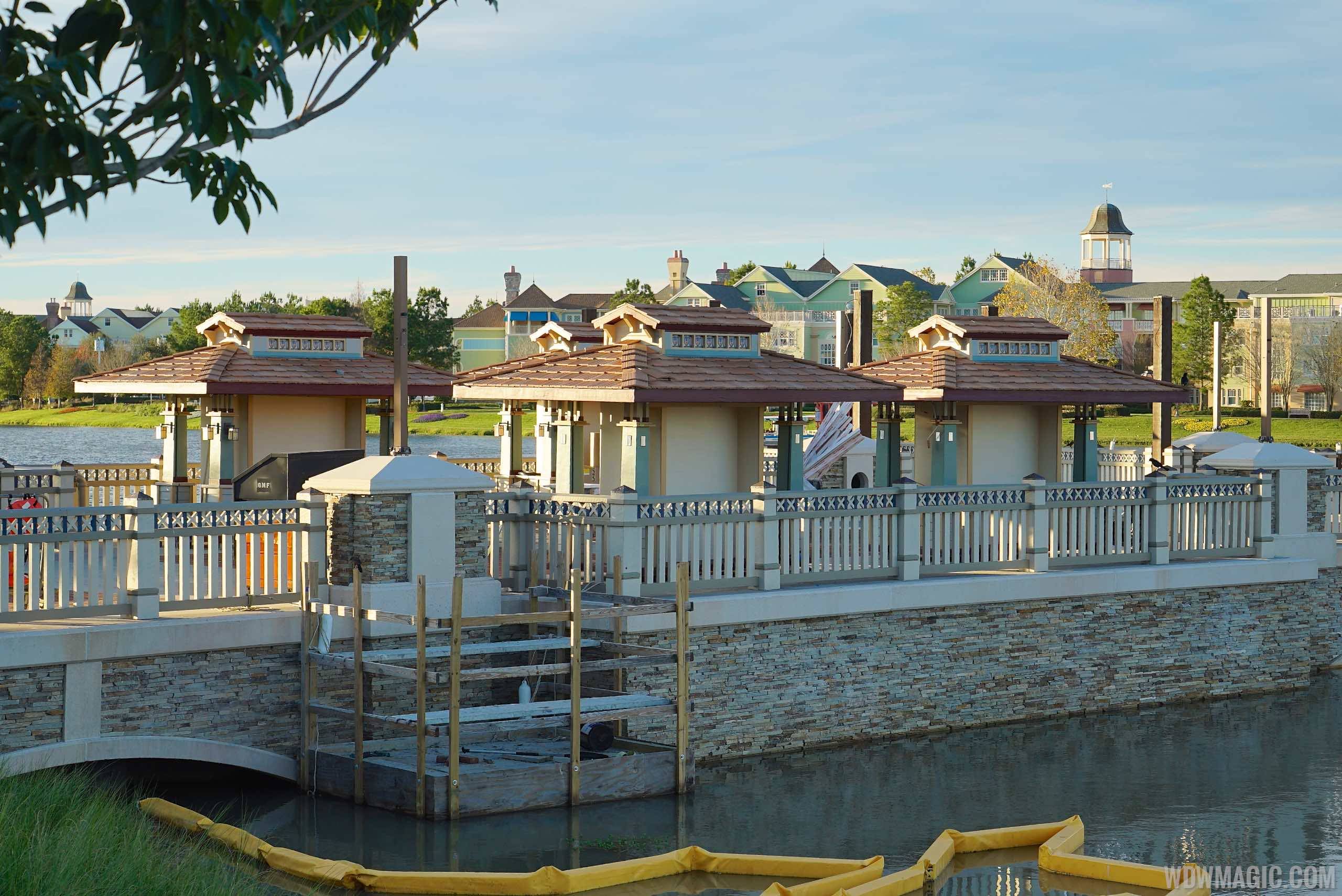 PHOTOS - Kiosks now in place on the Disney Springs Marketplace Causeway